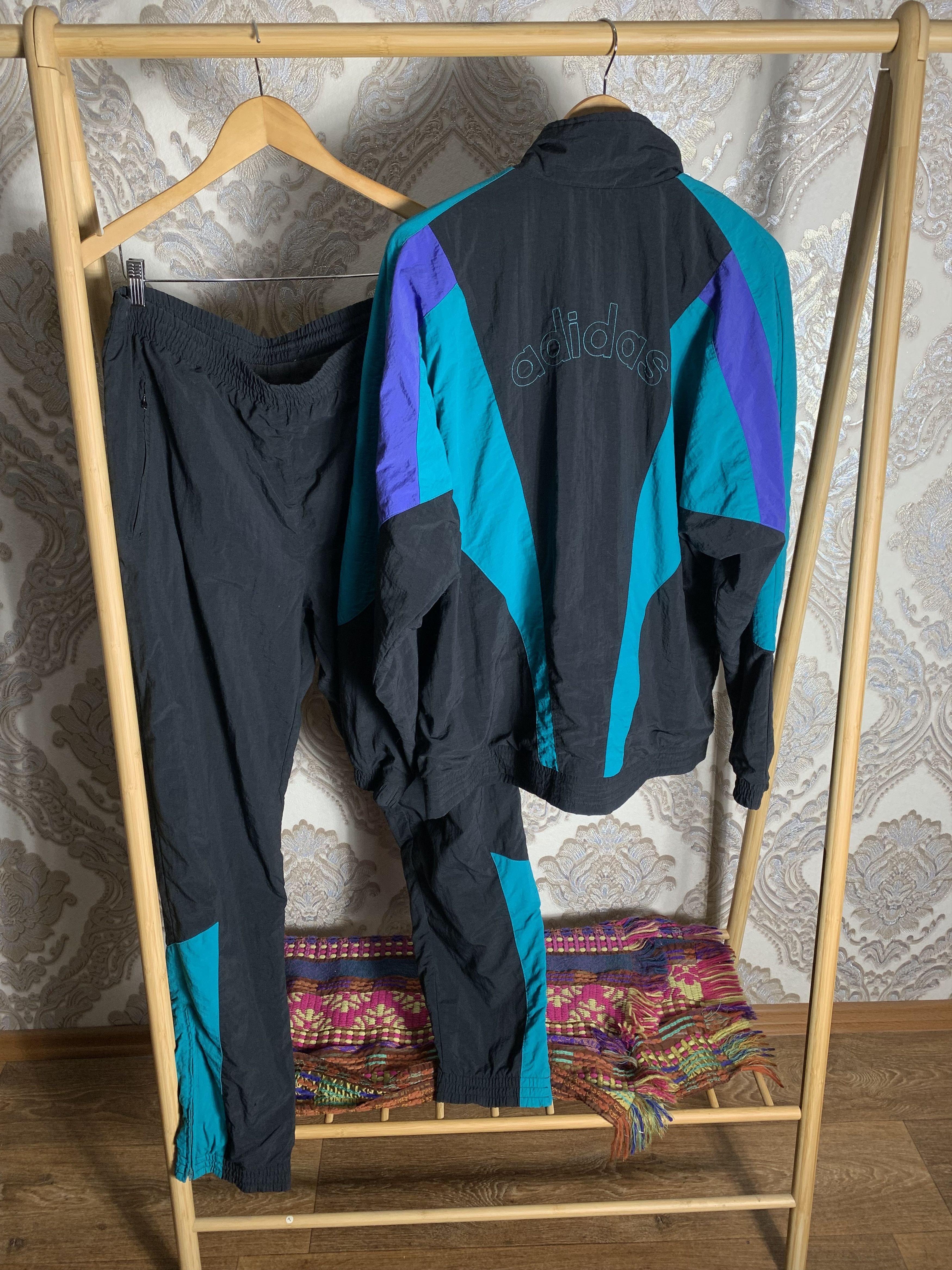 Vintage VERY RARE ADIDAS ORIGINAL EQUIPMENT SUIT RETRO CASUAL 90s Size US L / EU 52-54 / 3 - 13 Thumbnail