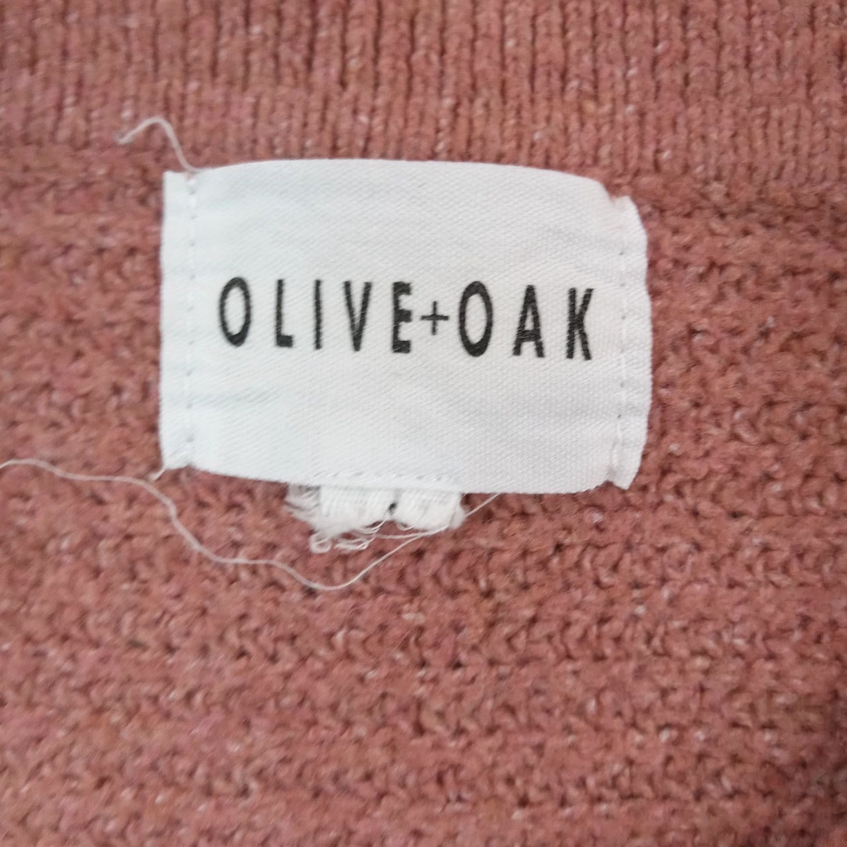 Olive Olive & Oak Sweater Womens Small Pink Pullover Long Sleeve Soft Collared Size S / US 4 / IT 40 - 5 Thumbnail
