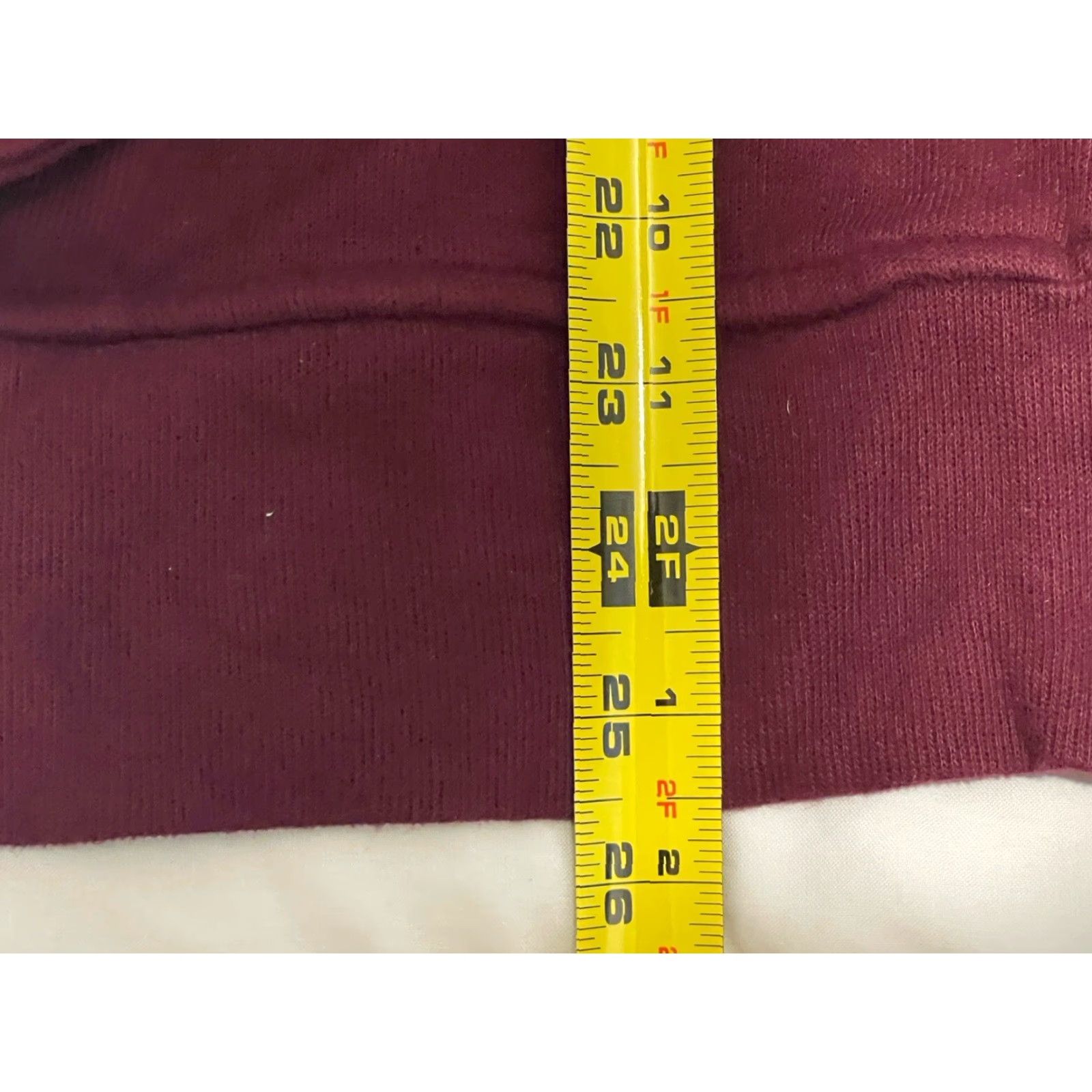 Polo Ralph Lauren Polo Ralph Lauren Men's Burgundy Estate Rib Hybrid Full Zip Hoodie SZ M Size US M / EU 48-50 / 2 - 3 Thumbnail