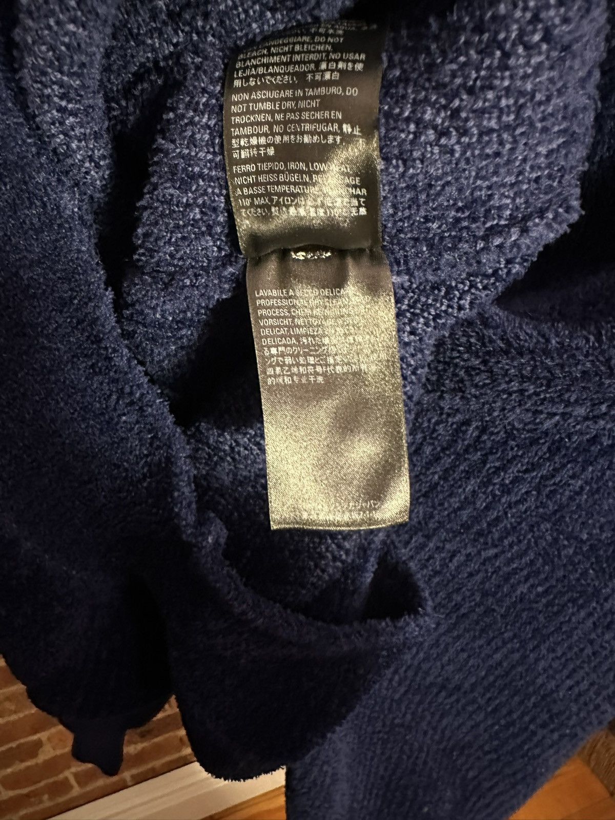 Balenciaga SS/21 Runway Fluffy BB Laurel Hoodie (Towel/Robe) Size US XS / EU 42 / 0 - 13 Thumbnail