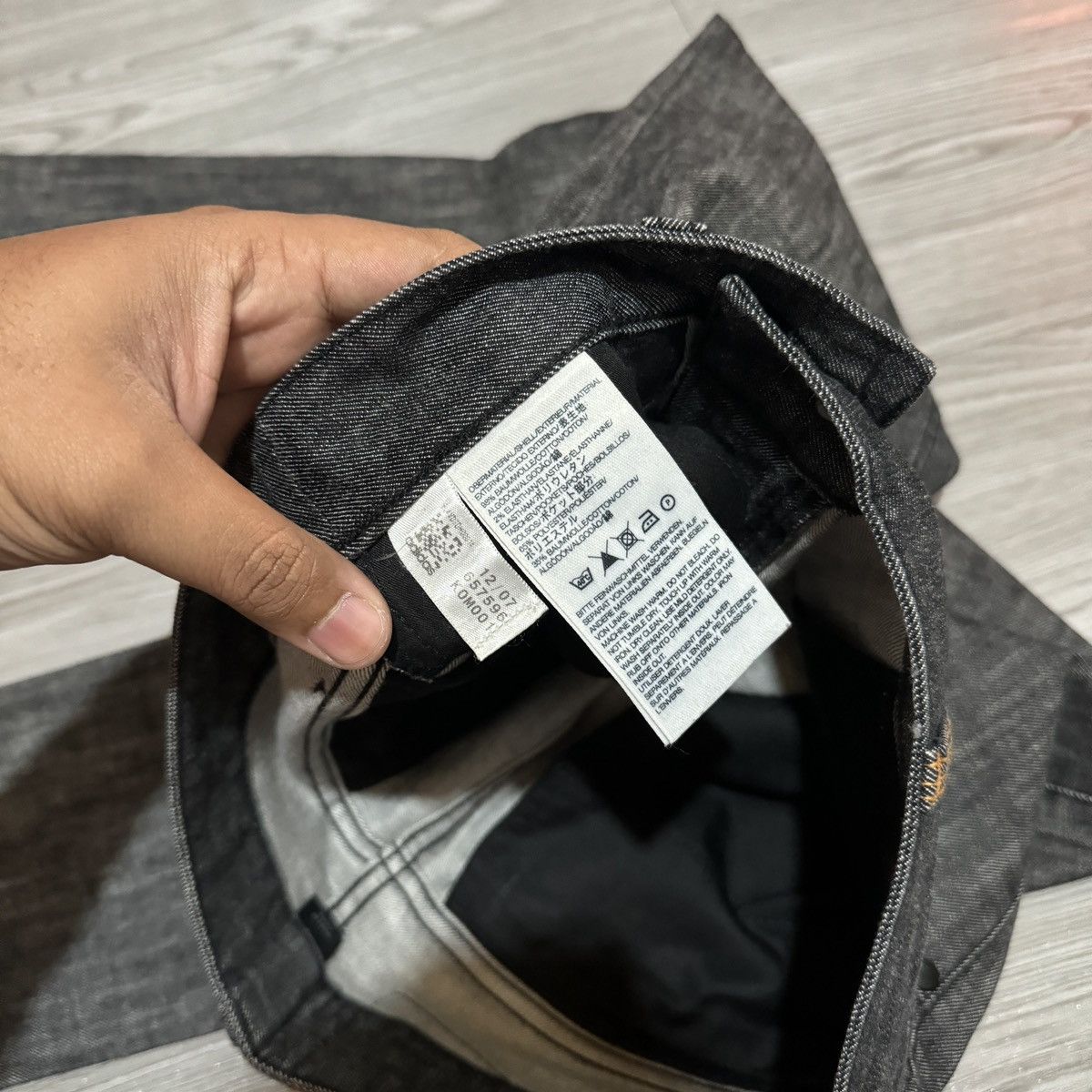 Y-3 × Yohji Yamamoto Yohji Yamamoto Y-3 Slim Fit Denim Size US 26 / EU 42 - 5 Thumbnail