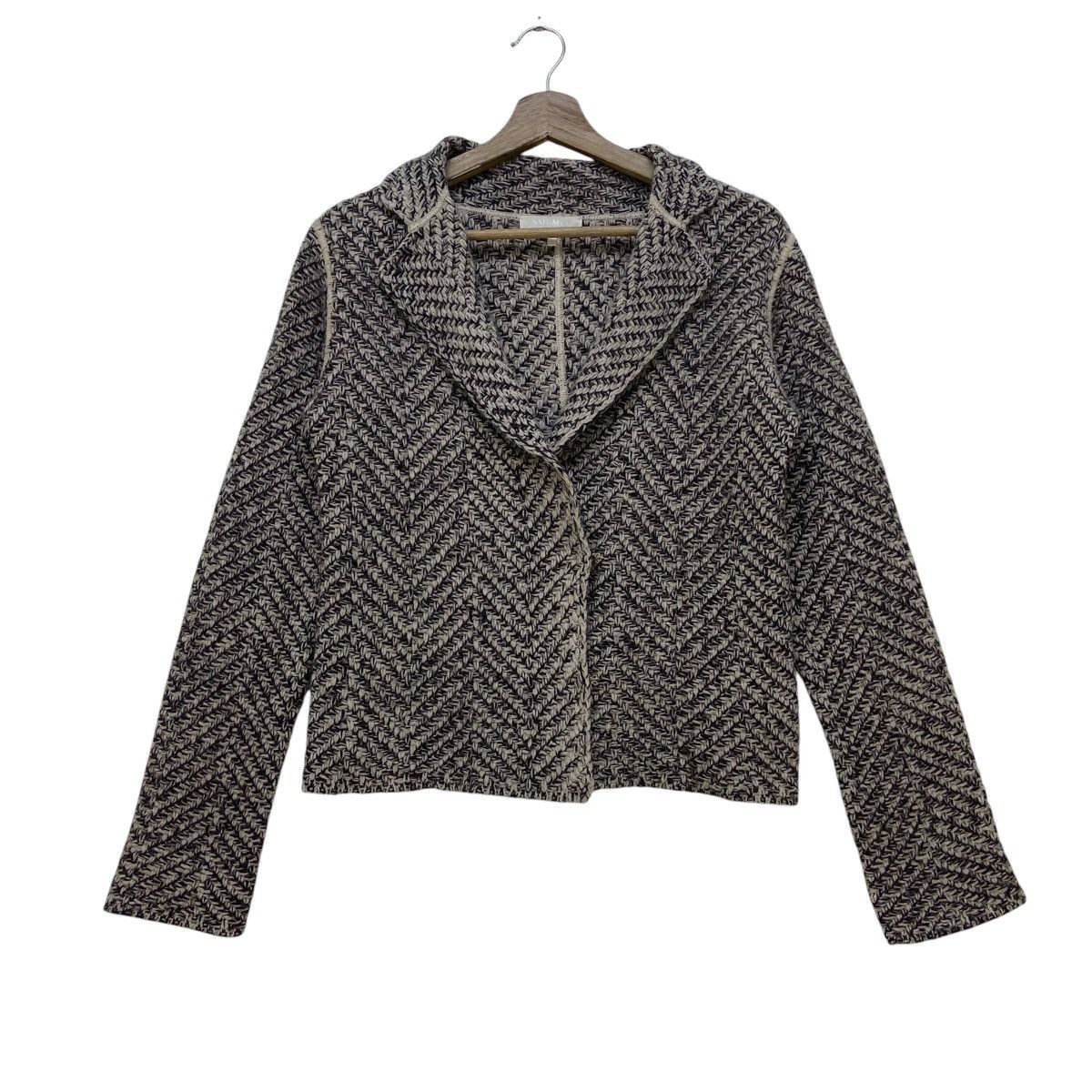 Max Mara S Max Mara Made in Italy Cable Knit Jacket Size S / US 4 / IT 40 - 1 Thumbnail