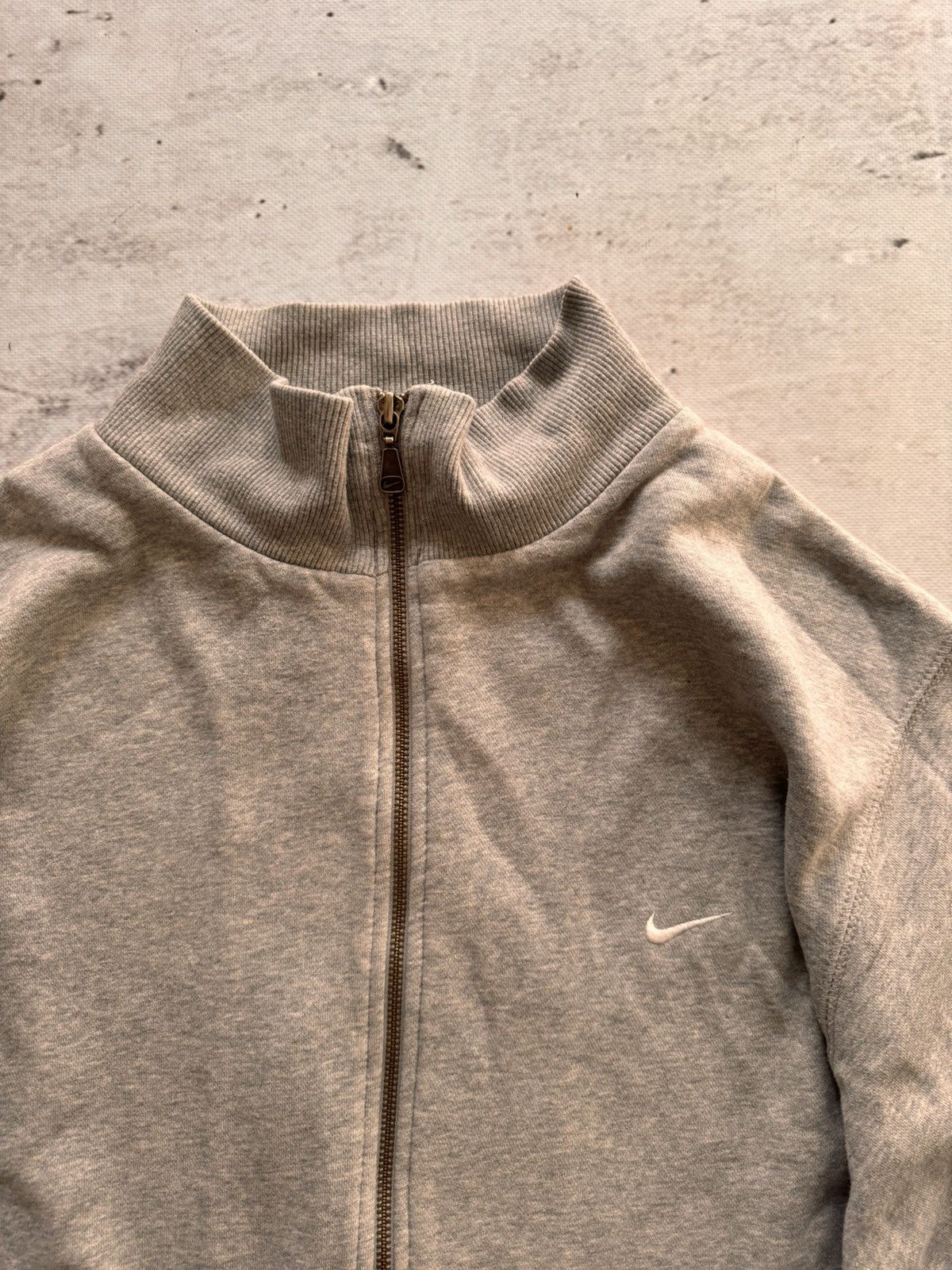 Nike × Vintage NIKE VINTAGE CENTER LOGO OVERSIZE BOXY ZIP HOODIE Size US L / EU 52-54 / 3 - 6 Thumbnail