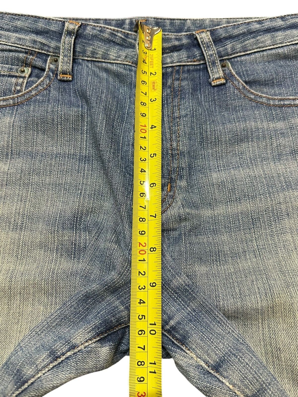 Uniqlo Vintage Japanese Uniqlo Blue Faded Wash Style Wide Leg Jeans Size US 28 / EU 44 - 14 Thumbnail