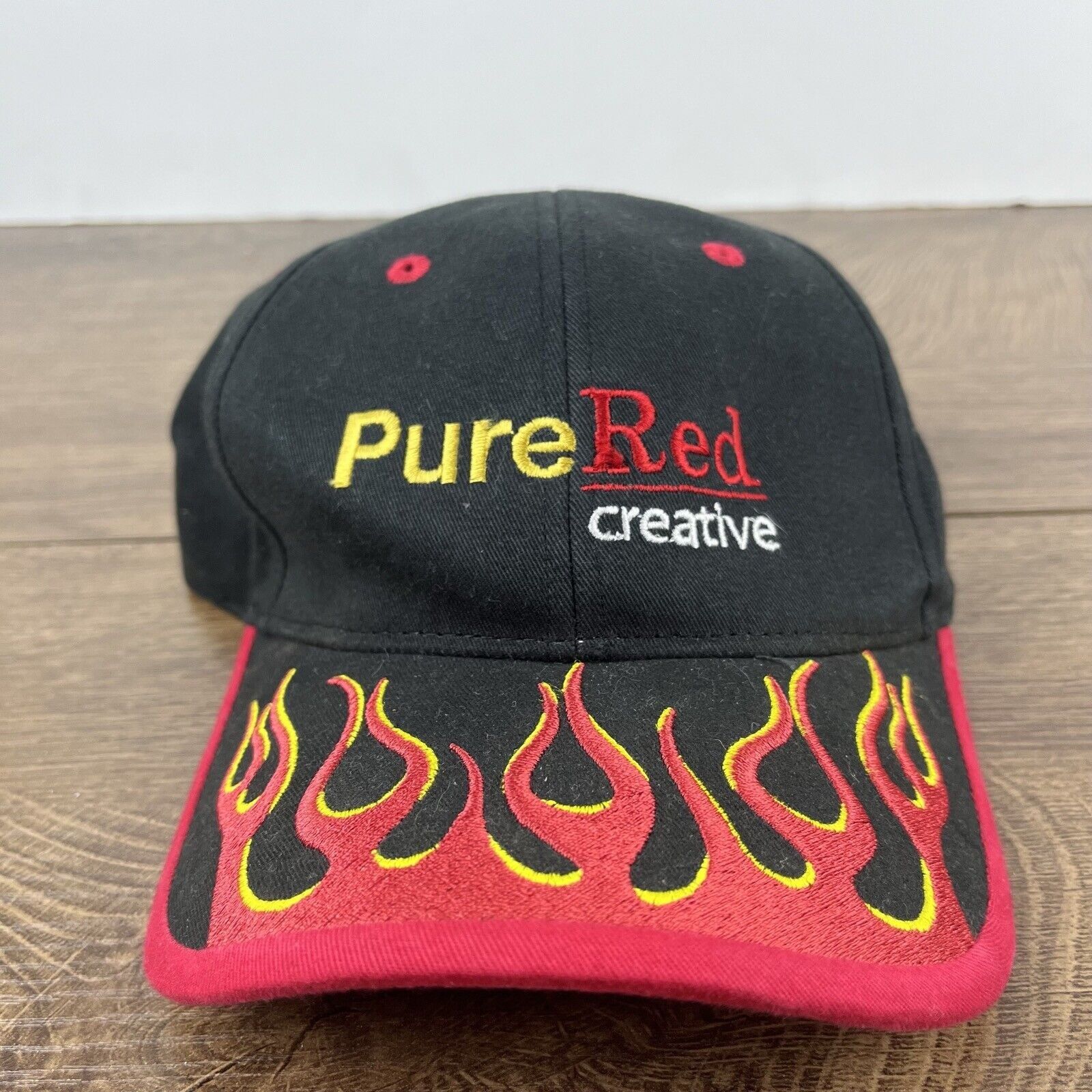 Other Pure Red Creative Hat Fire Hat Black Adjustable Hat Black Ad Size ONE SIZE - 4 Thumbnail