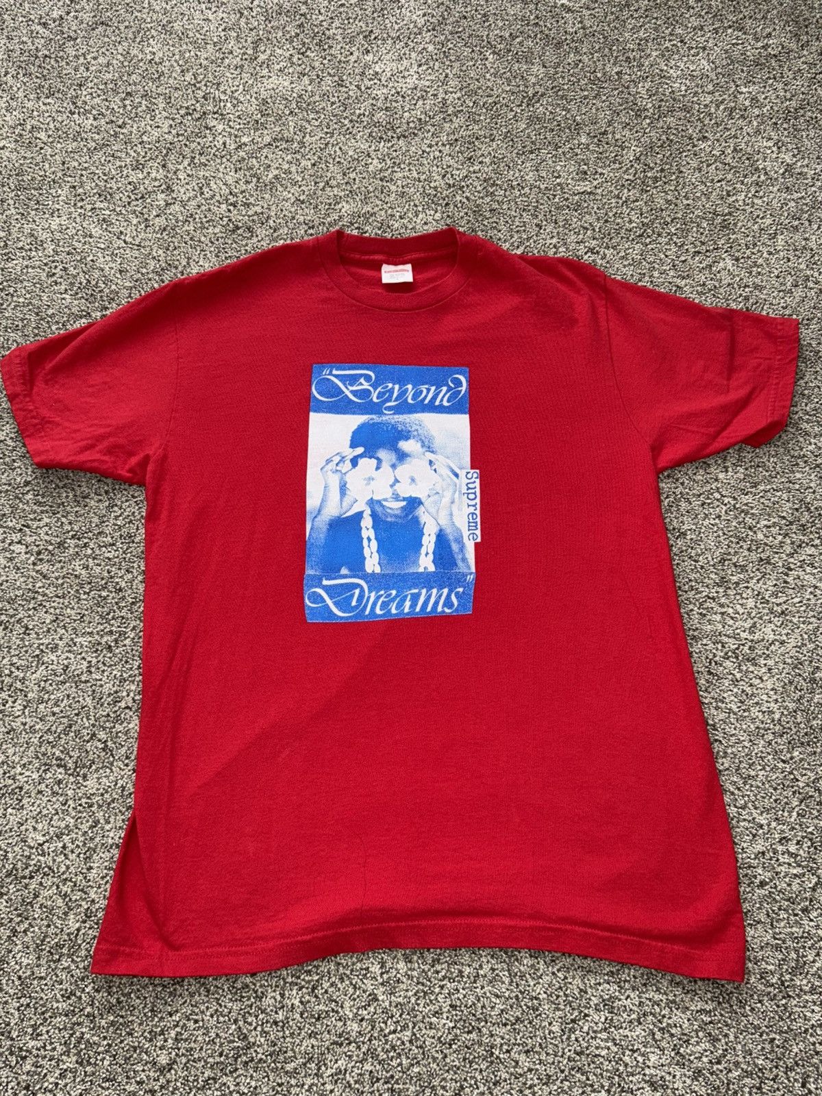 Supreme Supreme Gucci Mane Photo Tee Red FW16 Size US L / EU 52-54 / 3 - 5 Thumbnail