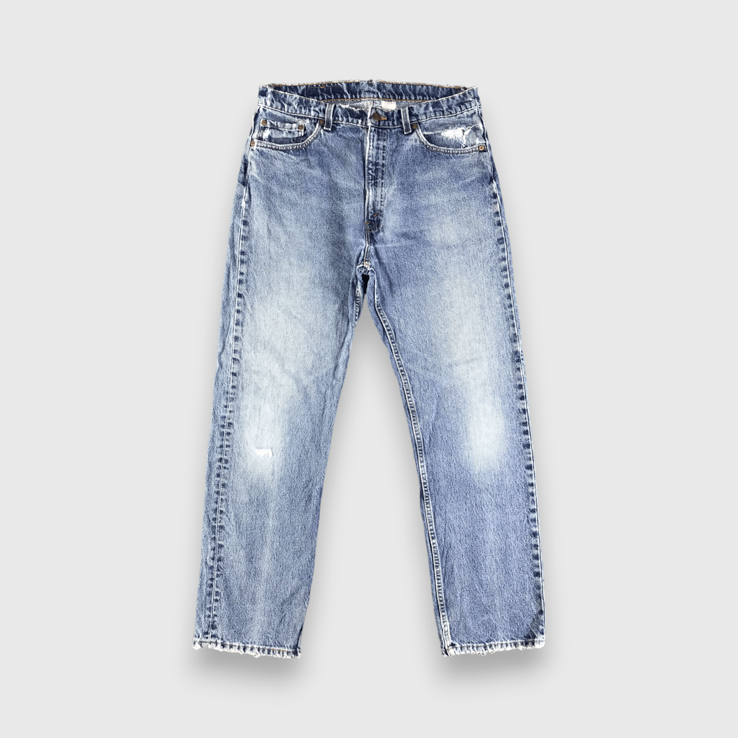 Levi's Vintage 90s Blue Wash Levis 505 Jeans-J3073 Size US 35 - 1 Thumbnail