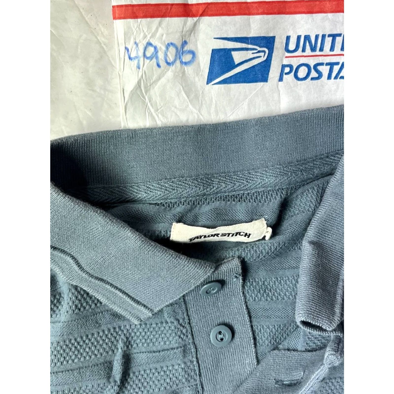 Taylor Stitch Taylor Stitch Polo Shirt Short Sleeve Knit Organic Cotton Blue 40 US Medium Size US M / EU 48-50 / 2 - 7 Thumbnail
