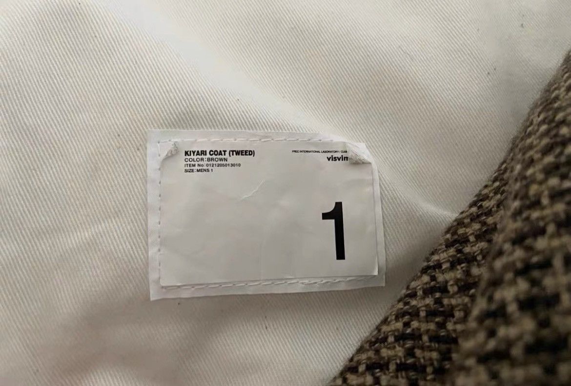Visvim VisvimVISVIM 21AW KIYARI COAT (TWEED)-2504 Size US S / EU 44-46 / 1 - 4 Thumbnail