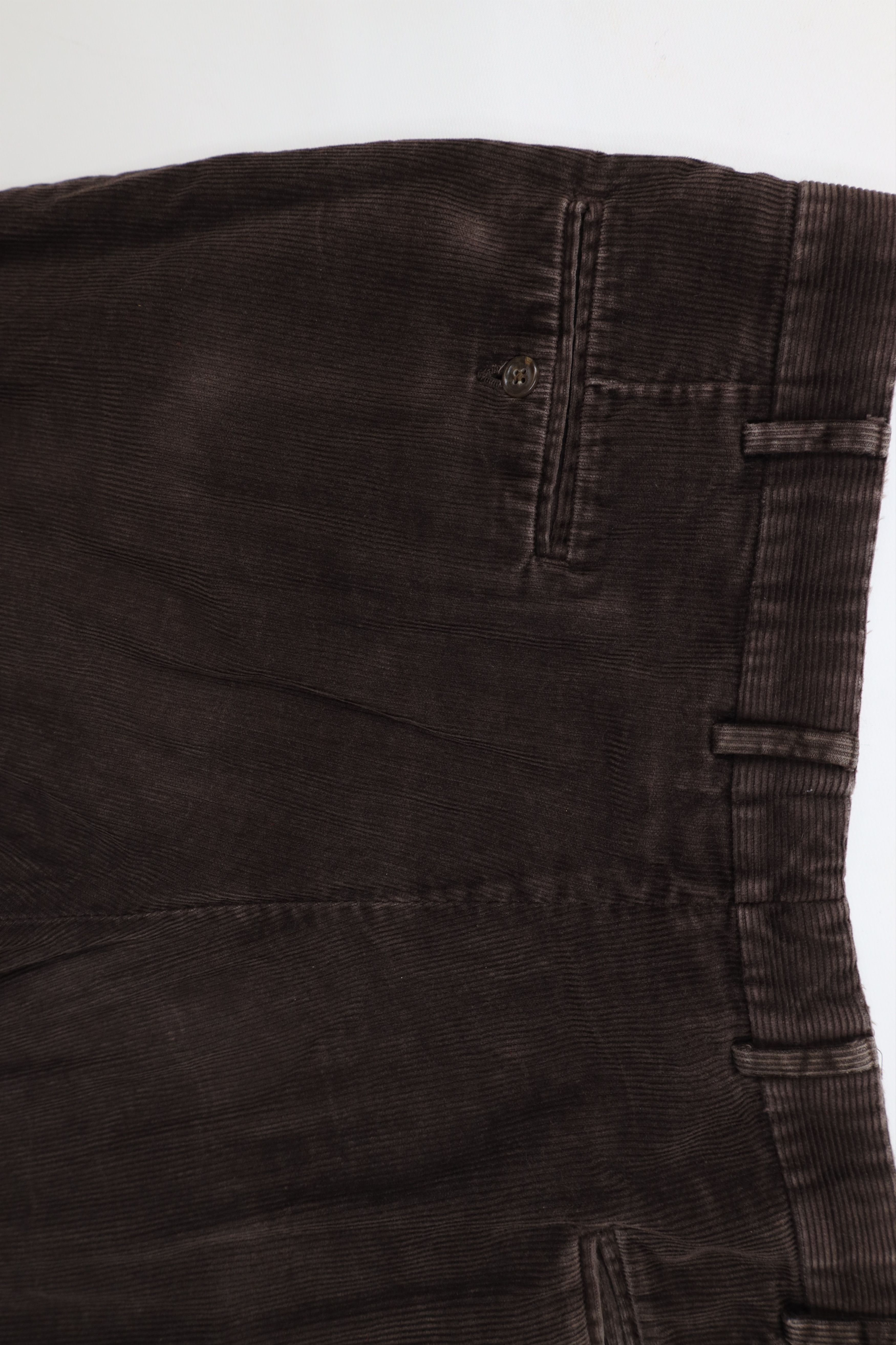 Jos. A. Bank Vintage Jos A Bank Wide Leg Corduroy Chino Pants Brown Size US 38 / EU 54 - 14 Thumbnail
