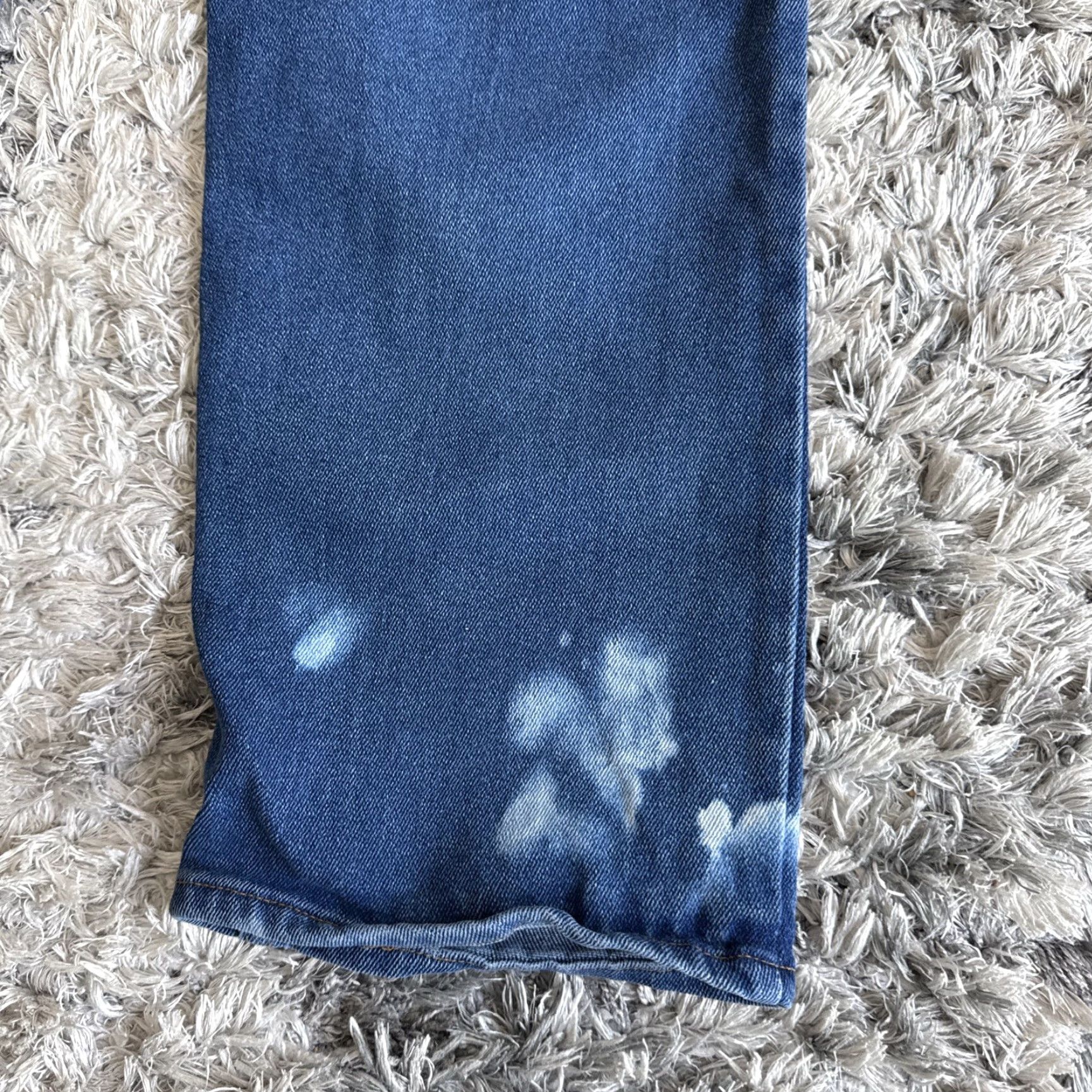 Levi's VINTAGE Levi's Jeans With A Skosh More Room Men’s Size 38x29 Denim Blue USA Straight Jeans Mens US Made In USA Regular 38 29 Distressed? Size US 38 / EU 54 - 2 Thumbnail