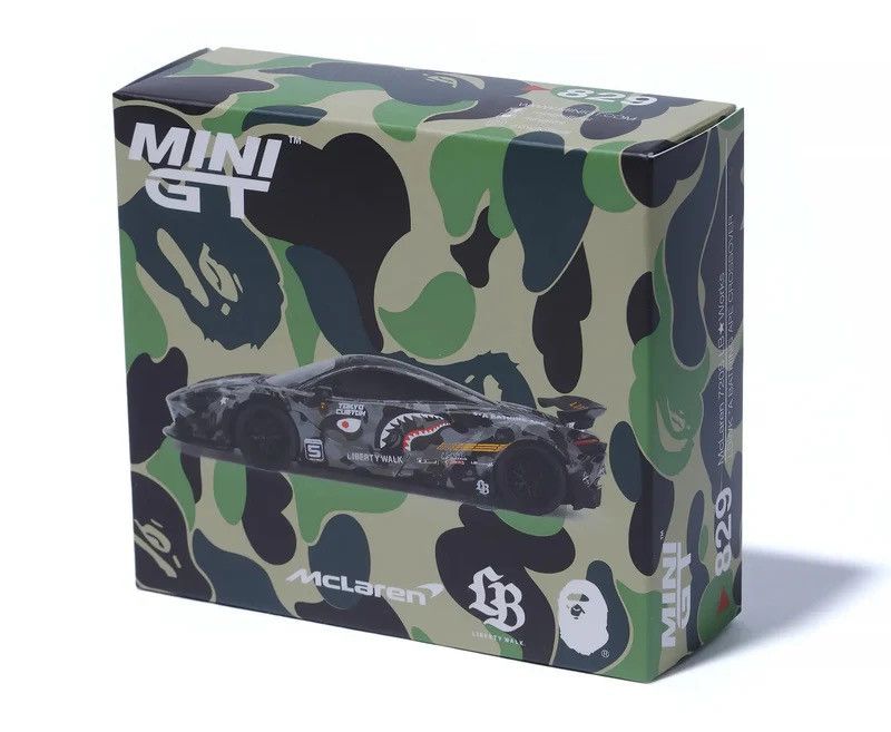 Bape LBWK Mini GT Mclaren 720S 1/64