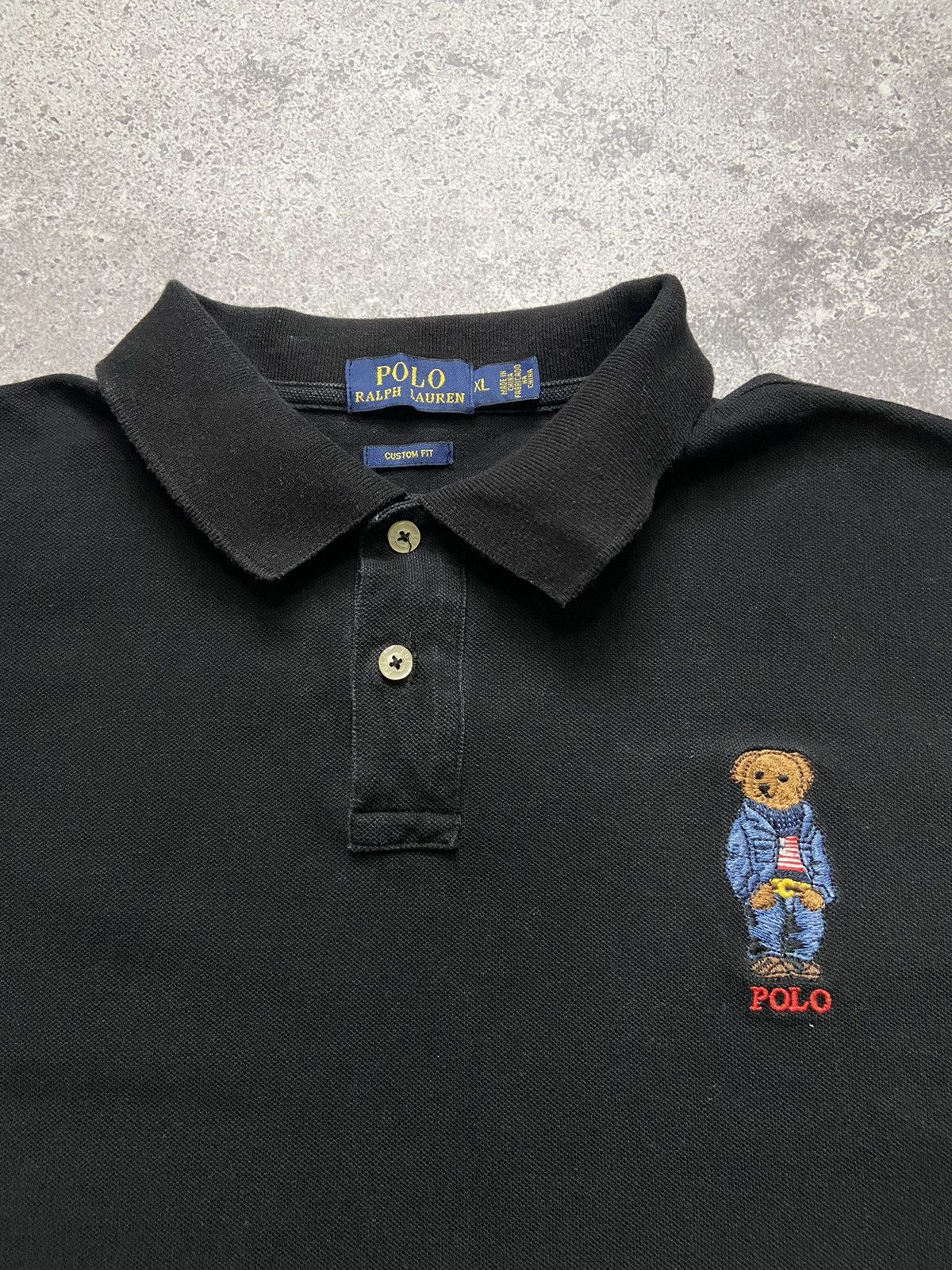 Polo Ralph Lauren Polo Ralph Lauren tee Polo Bear Black Size US XL / EU 56 / 4 - 2 Thumbnail