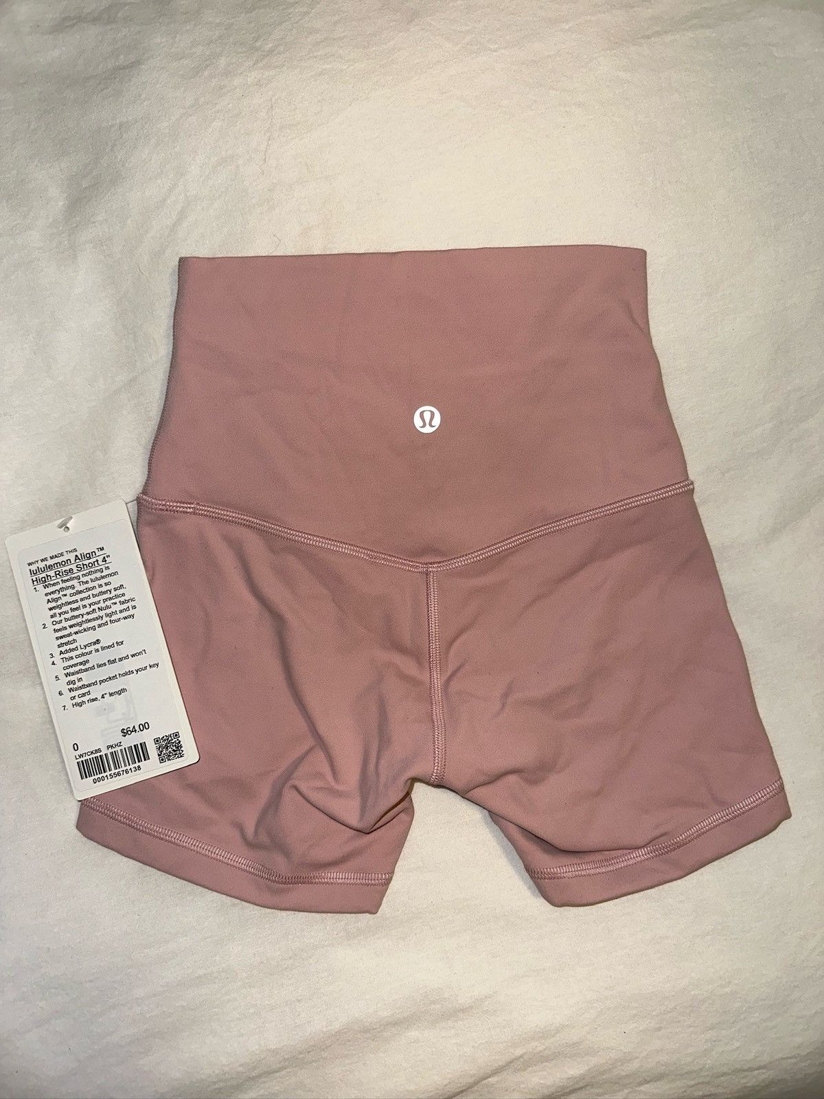 Lululemon Brand New Lulu Lemon high rise short 4’’ Size 25" / US 0 / IT 36 - 1 Thumbnail
