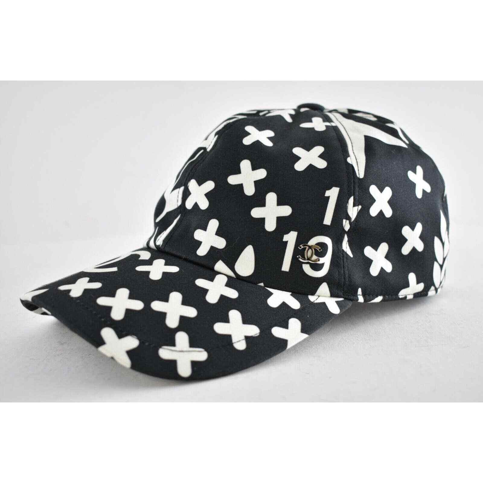Chanel Chanel 22P Graffiti Logo Baseball Cap Curved Peak Hat Size ONE SIZE - 1 Thumbnail