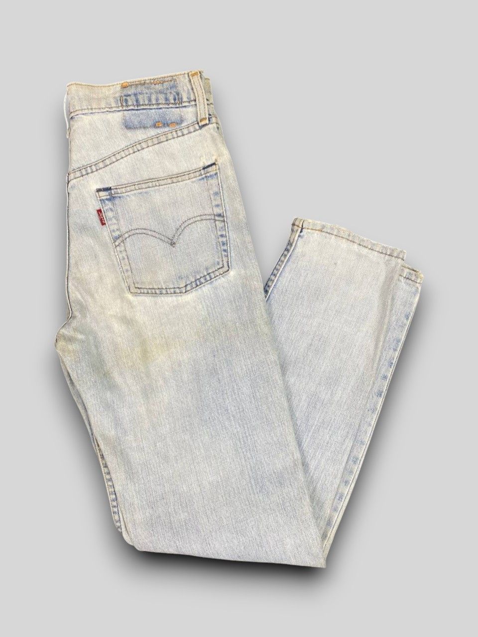 Levi's vintage levis 603 light wash distressed denim Size US 30 / EU 46 - 1 Thumbnail