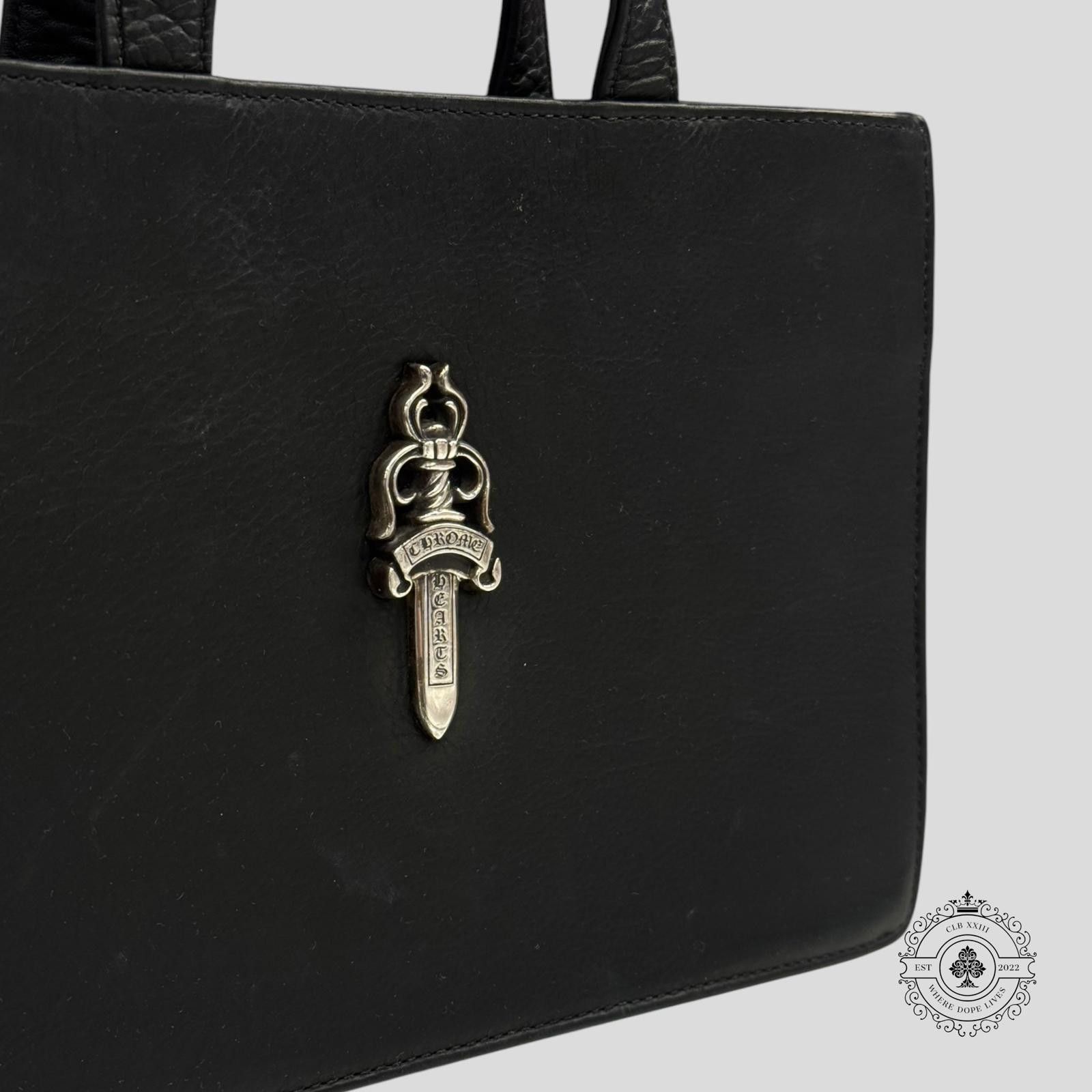 Chrome Hearts Chrome hearts Mini Dagger Embellished Leather Tote Size ONE SIZE - 2 Thumbnail