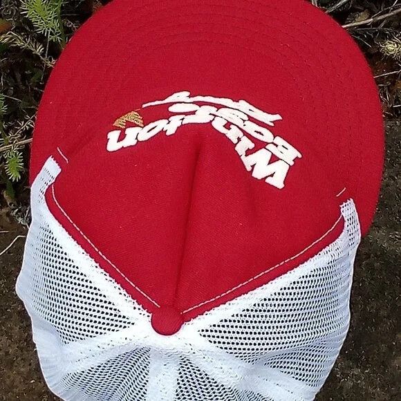 Vintage Vintage Winston Eagle Racing Snap Back Trucker Hat Size ONE SIZE - 4 Thumbnail
