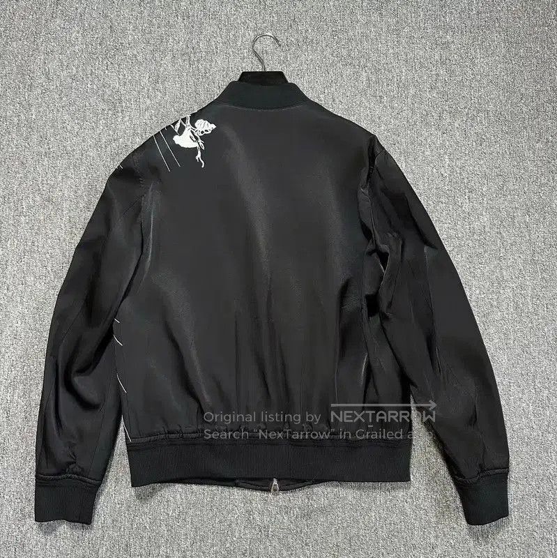 Alexander McQueen Alexander McQueen Black Long Sleeve Embroidered Jacket . Size US XL / EU 56 / 4 - 4 Thumbnail