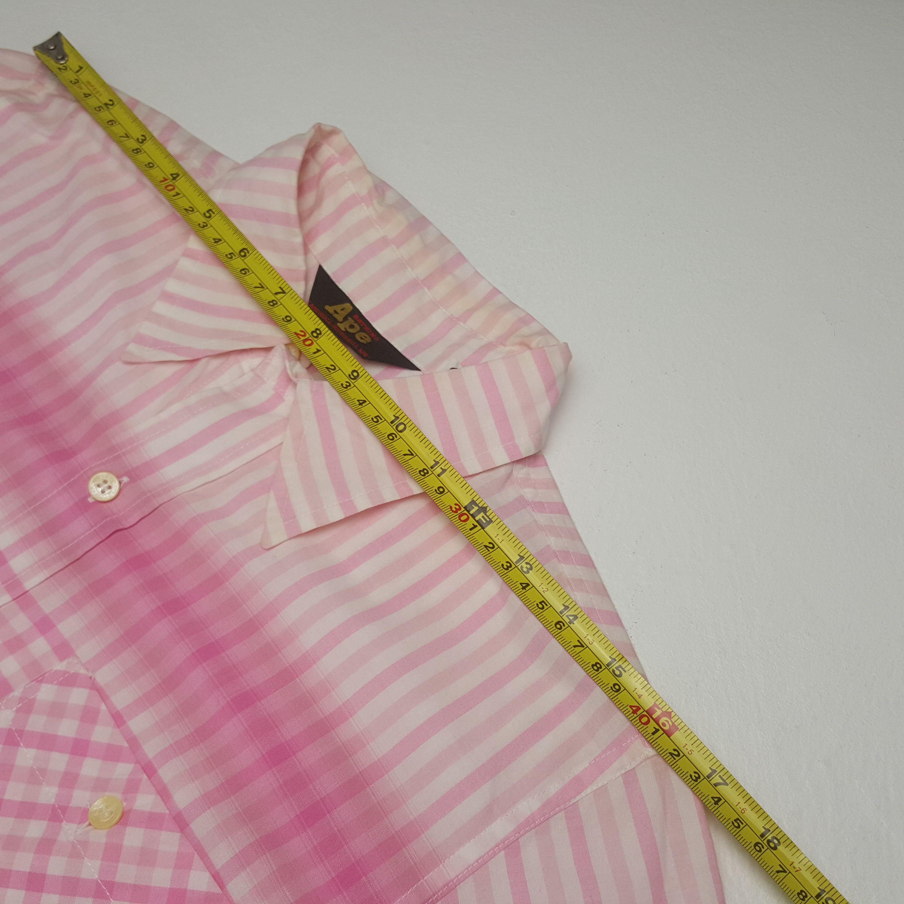 Bape Vintage A Bathing Ape Flannel Shirt Button Up C312N70 Size US M / EU 48-50 / 2 - 6 Thumbnail