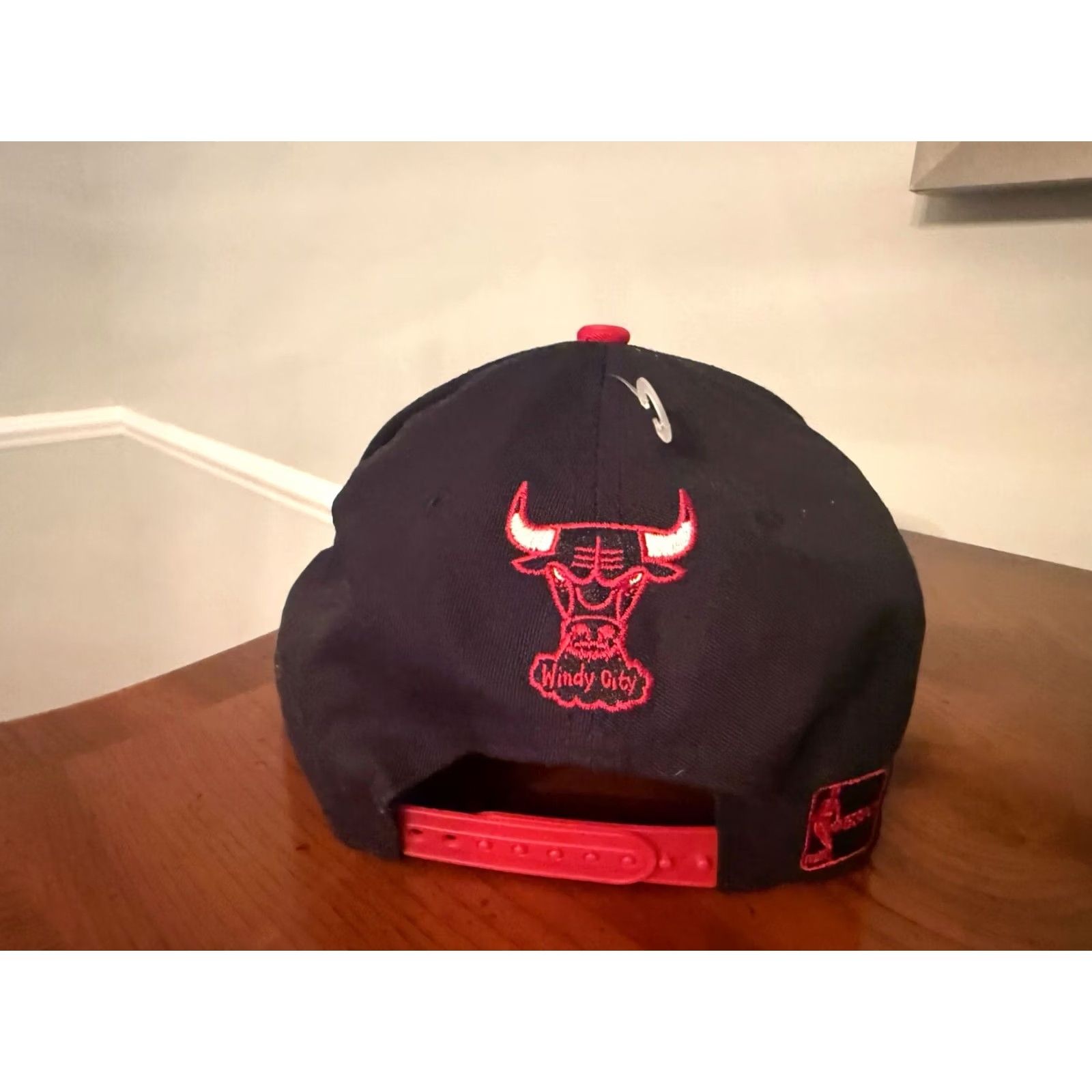 New Era New Era Chicago Bulls 9FIFTY Black Red Snapback Hat Men One Size Adjustable Size ONE SIZE - 3 Thumbnail