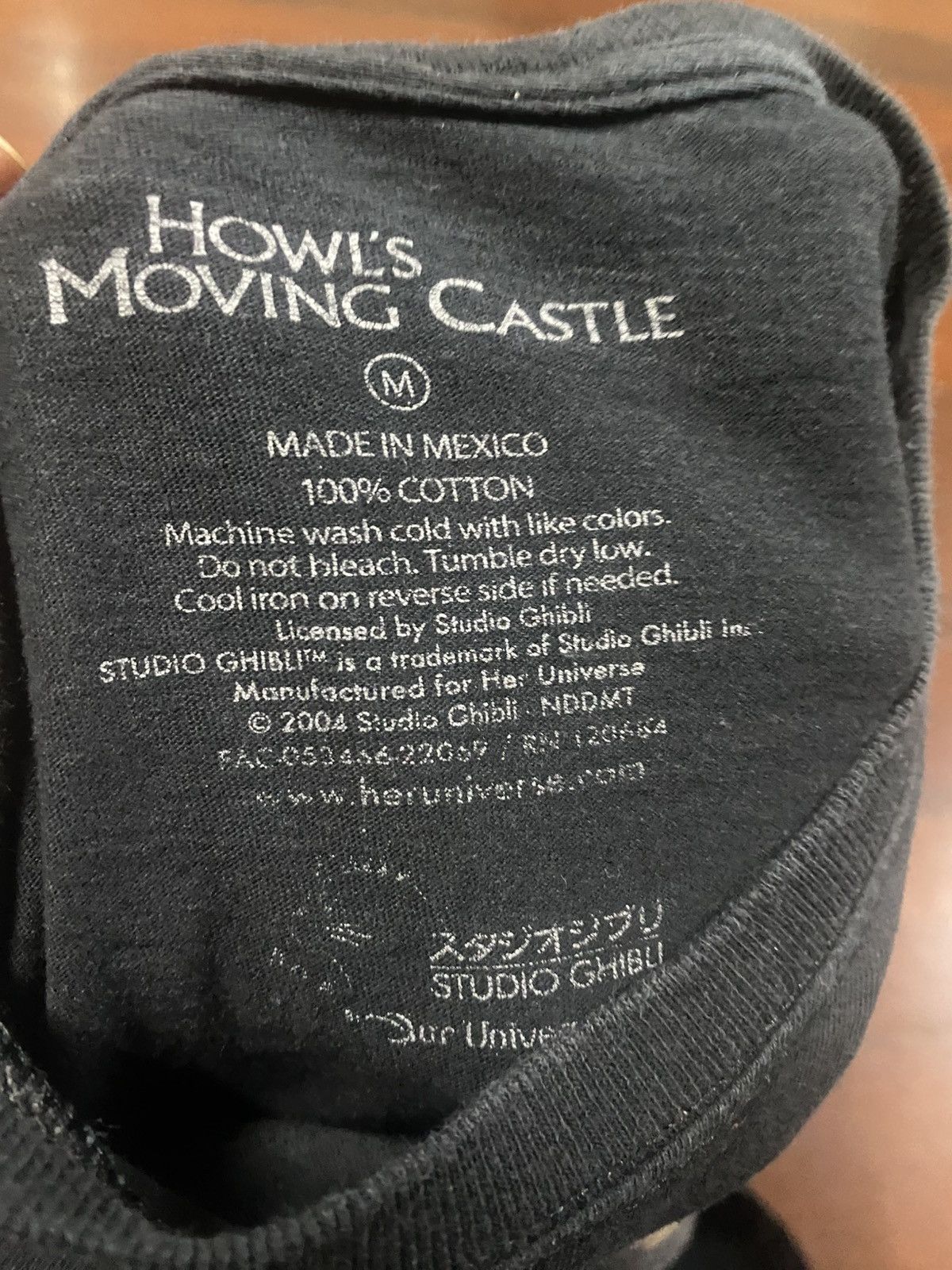 Anime Howl’s Moving Castle ghibli anime manga tee Size US M / EU 48-50 / 2 - 8 Thumbnail