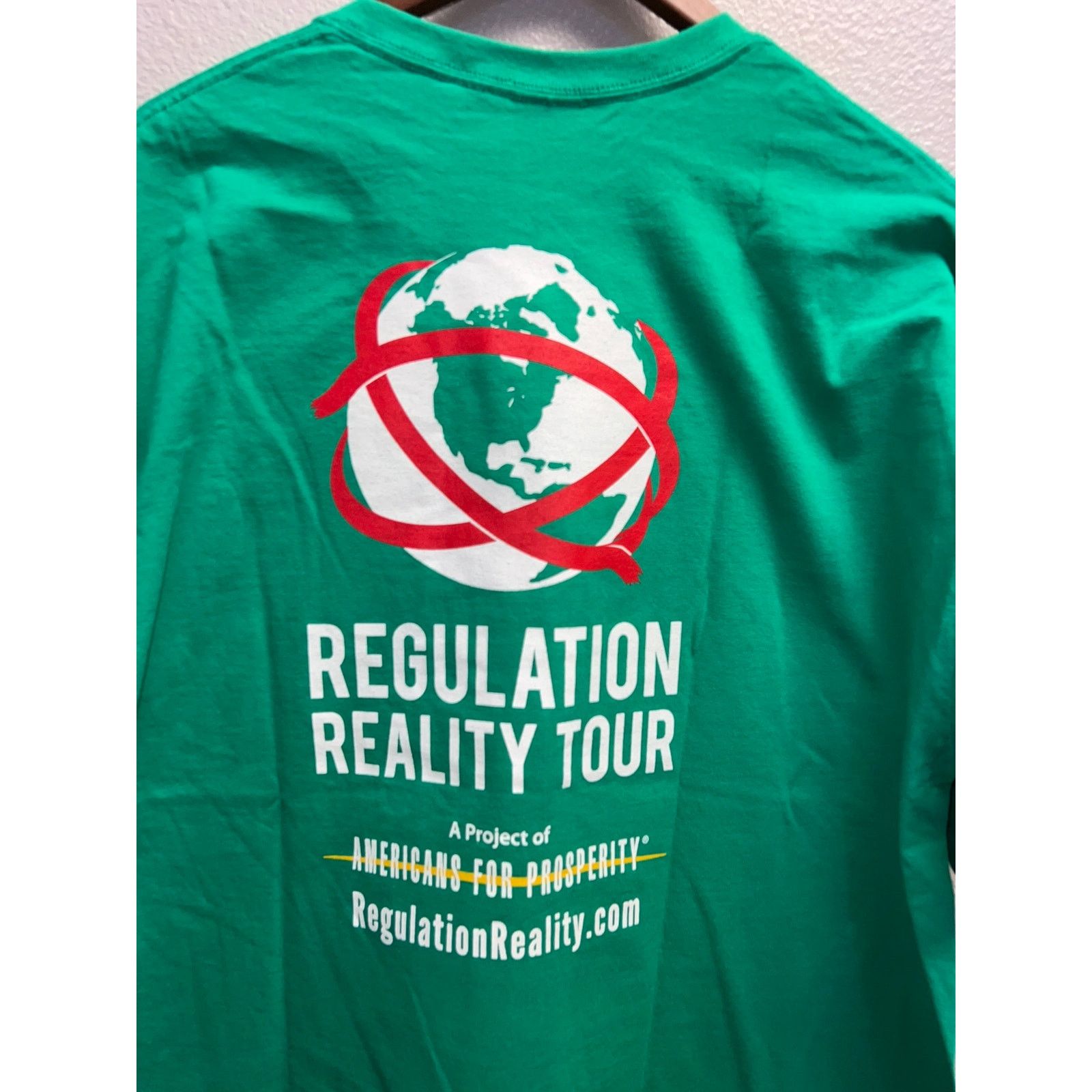 Gildan Vintage Americans For Prosperity Shirt No Regulation XL Size US XL / EU 56 / 4 - 6 Thumbnail