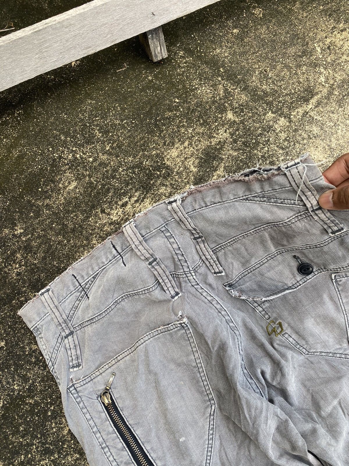 Edwin Vintage Distressed Edwin Tactical Pants Size US 31 - 9 Thumbnail
