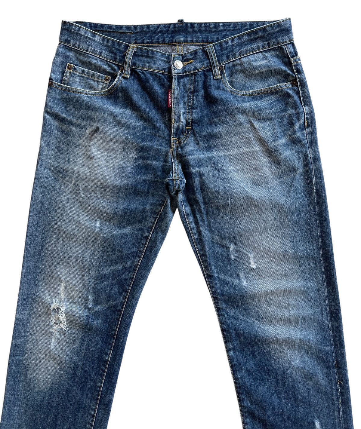 Dsquared2 Dsquared2 Distressed Denim Size US 34 / EU 50 - 3 Thumbnail