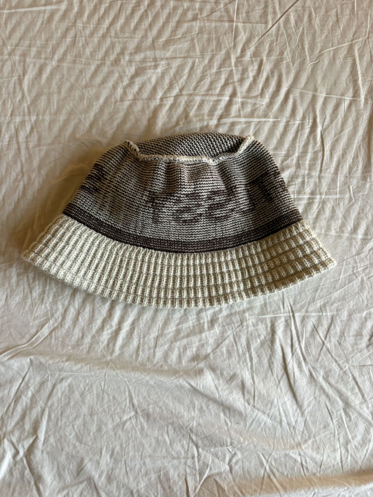 Stussy Stussy Logo Jacquard Knit Bucket Hat Size ONE SIZE - 4 Thumbnail