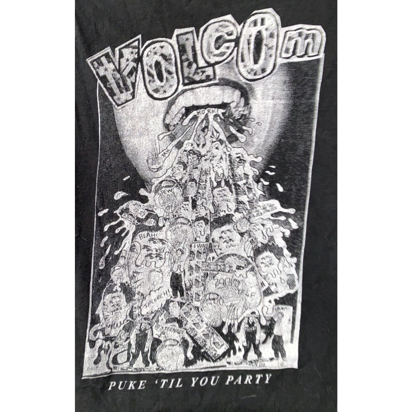Volcom Volcom Black Graphic Short Sleeve T-Shirt Adult XL Mens Size US XL / EU 56 / 4 - 5 Thumbnail