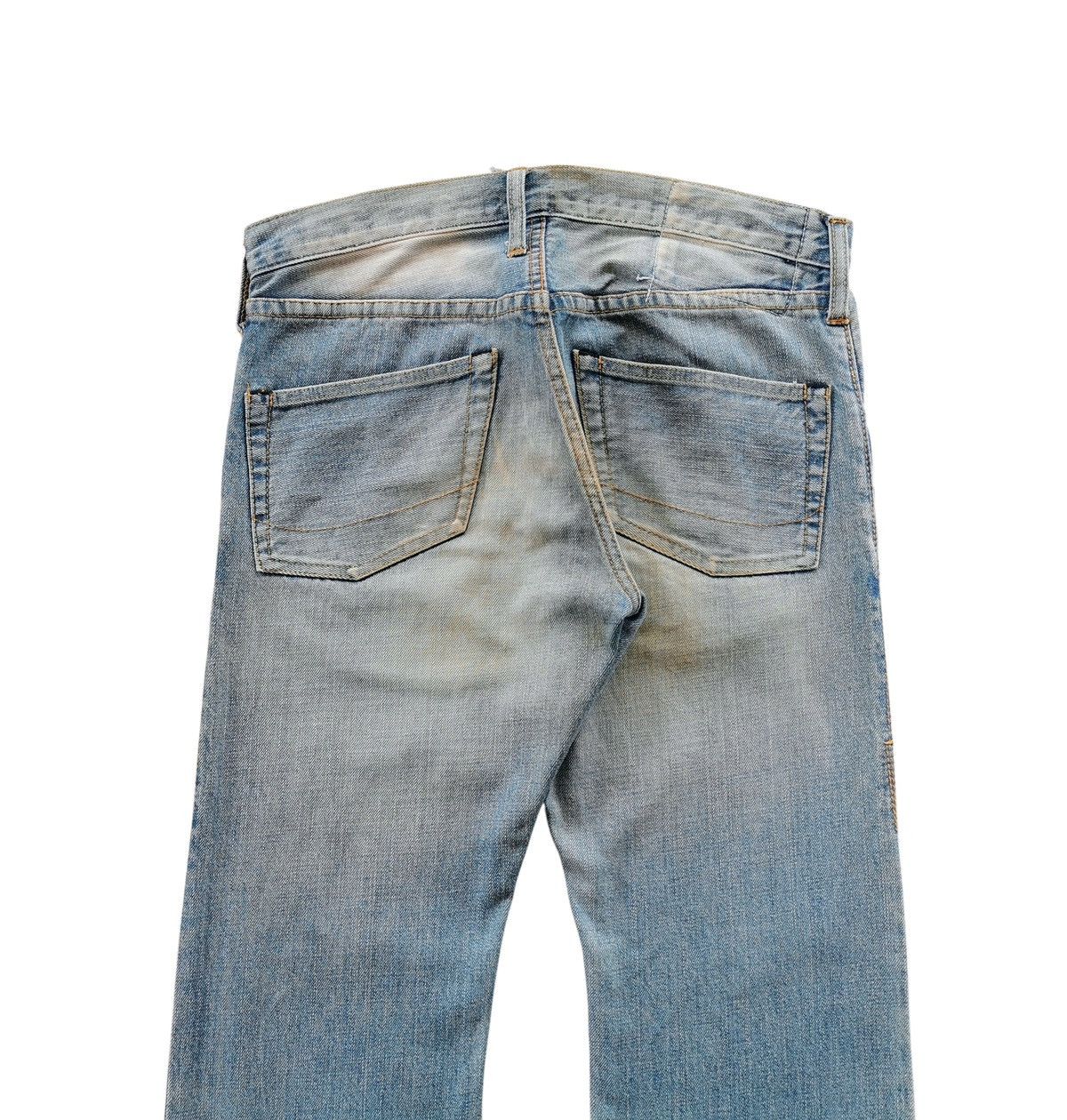 Global Work Crashed Skinny Denim Size US 31 - 4 Thumbnail