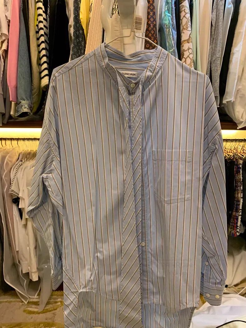 Balenciaga Balenciaga Plaid Shirt Jacket Size XXS / US 00 / IT 34 - 1 Thumbnail