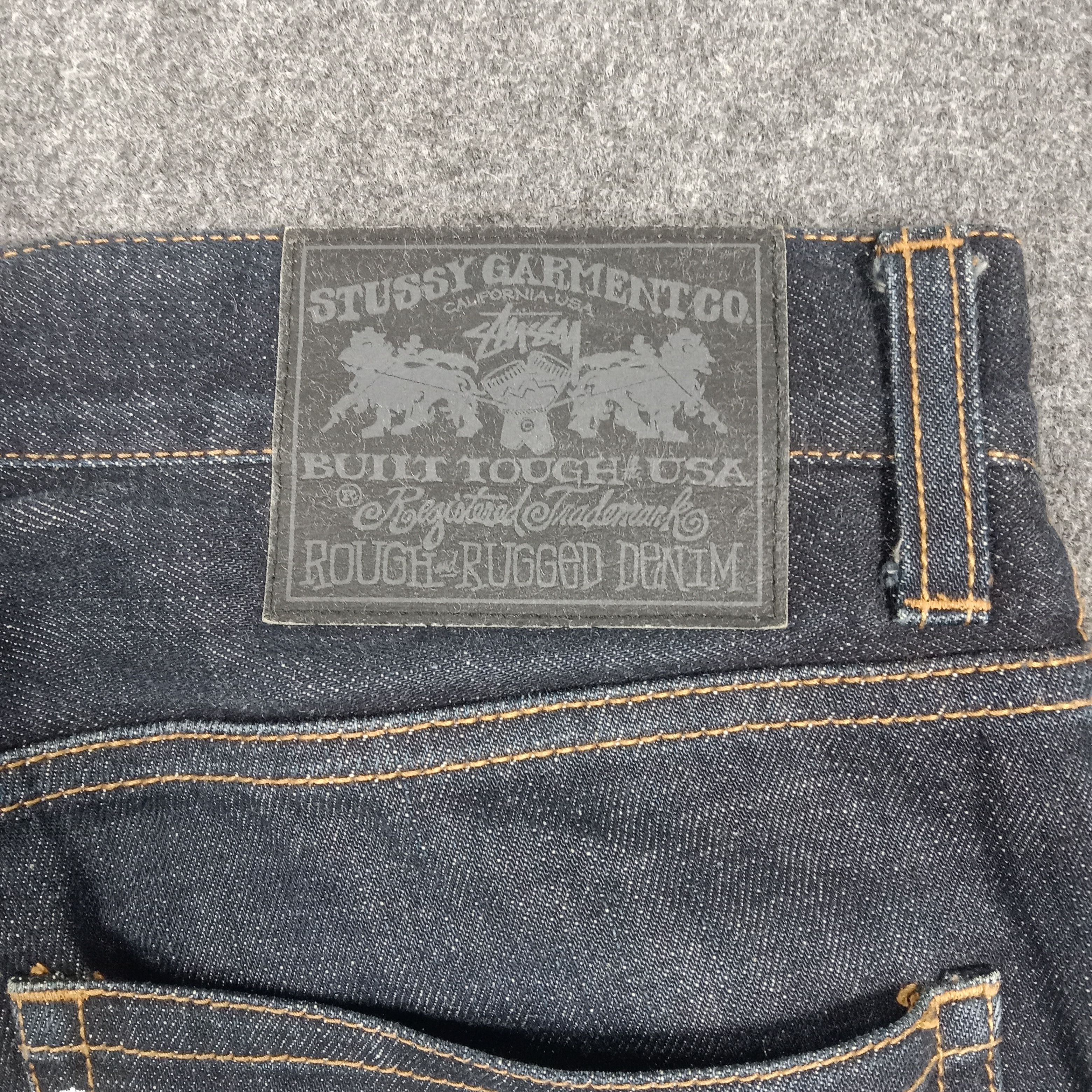 Stussy Stussy Rough Rugger Denim Custom Denim Jeans C272N25 Size US 30 / EU 46 - 3 Thumbnail