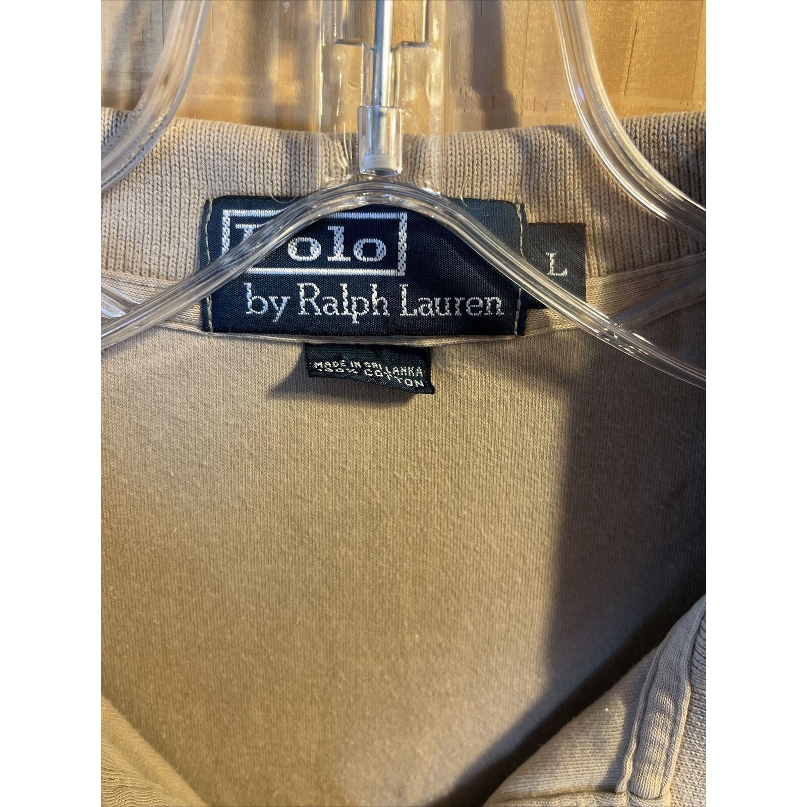 Lauren Ralph Lauren Polo Ralph Lauren Men’s L Tan SS Pullover Cotton Polo Shirt Size US L / EU 52-54 / 3 - 3 Thumbnail