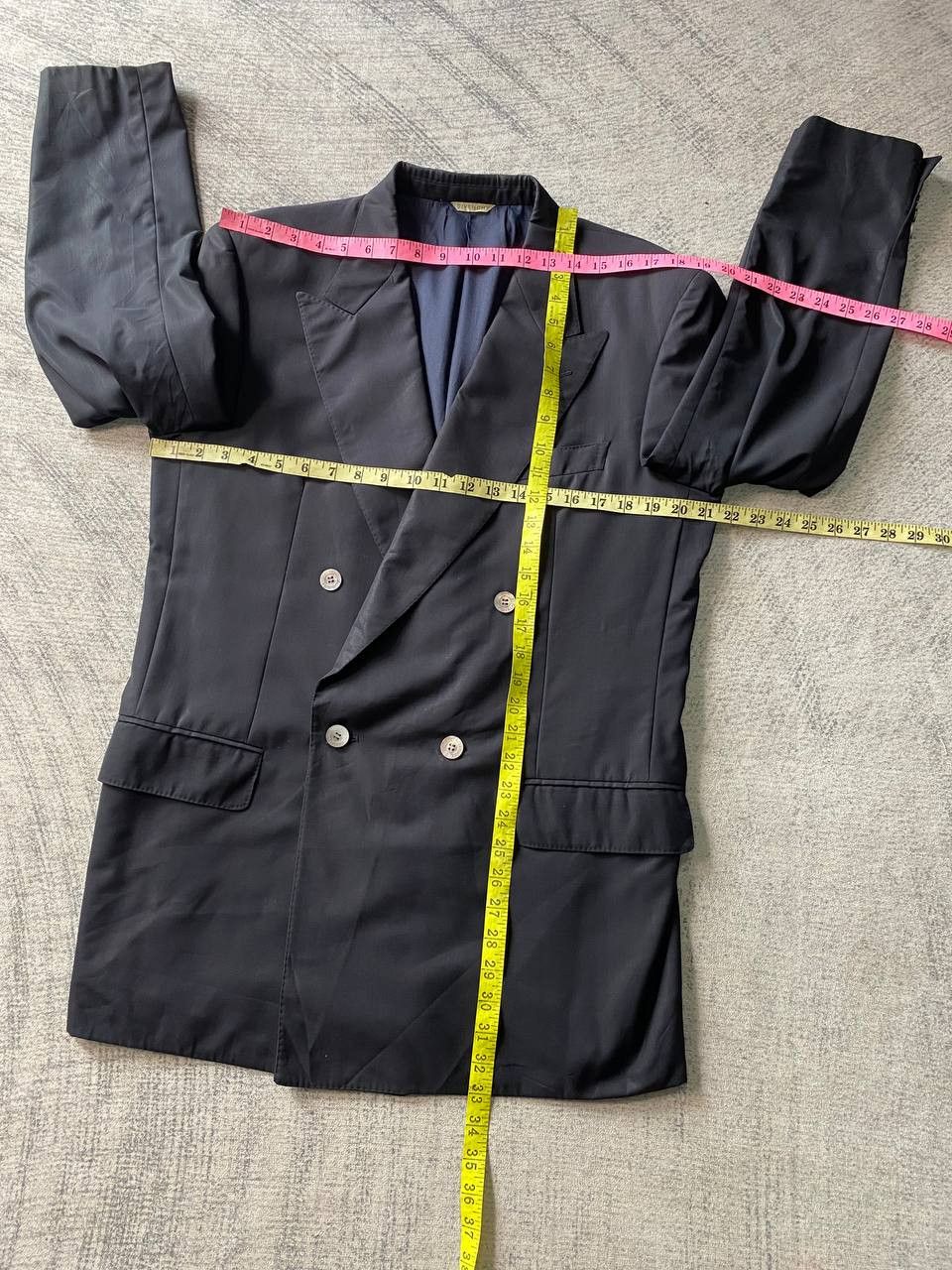 Givenchy × Vintage Vintage Givenchy Double Breasted Blazer Size 42R - 18 Thumbnail