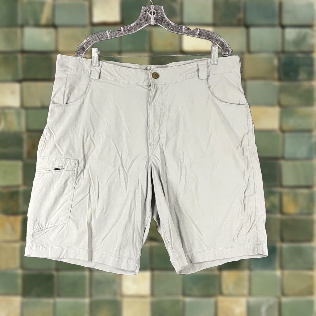 ASCENO Ascend Chino Shorts Mens 40 Gray Size US 40 / EU 56 - 1 Thumbnail