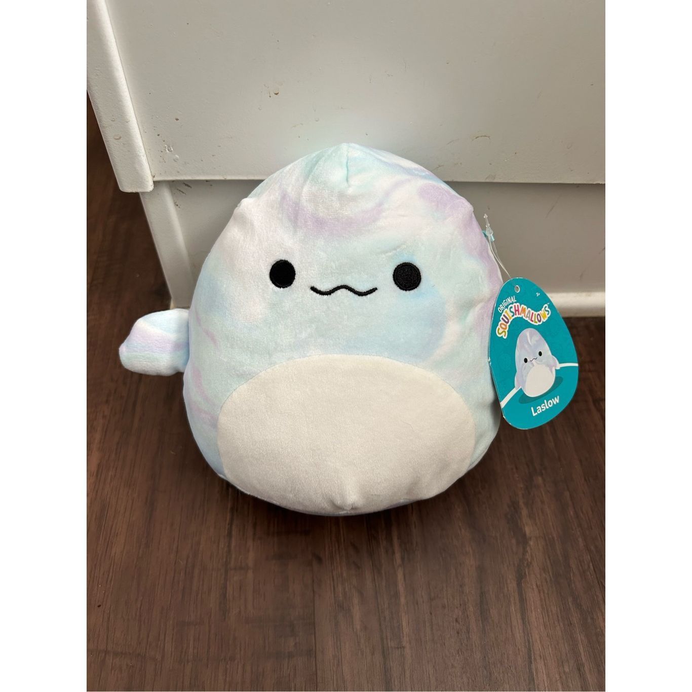 Seagale Squishmallows Kellytoy NWT Sea Life Squad 8" Laslow the Belu Size ONE SIZE - 1 Thumbnail
