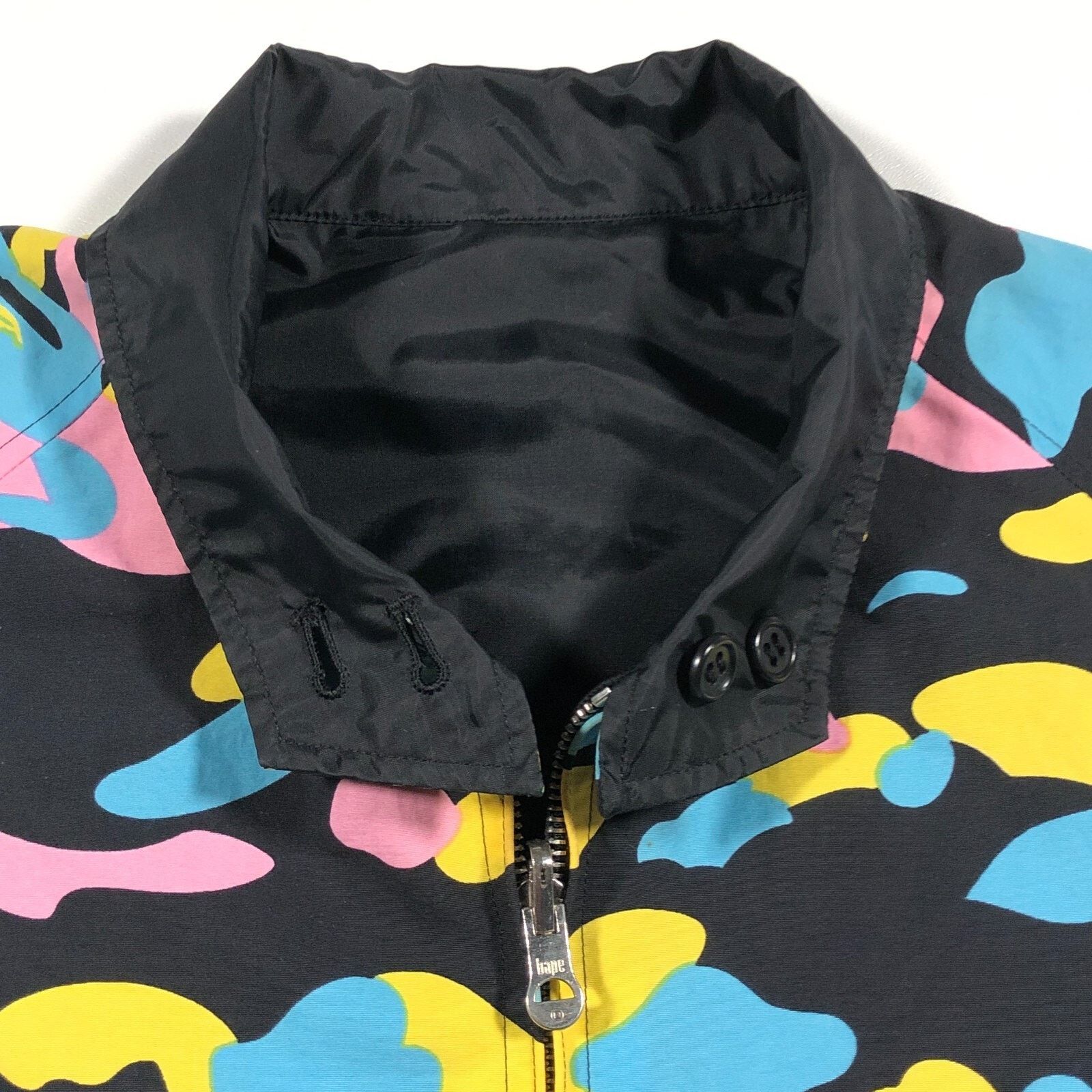 Bape × Vintage Vintage Bape Cotton Candy Camo Reversible Coach Jacket Size US M / EU 48-50 / 2 - 3 Thumbnail