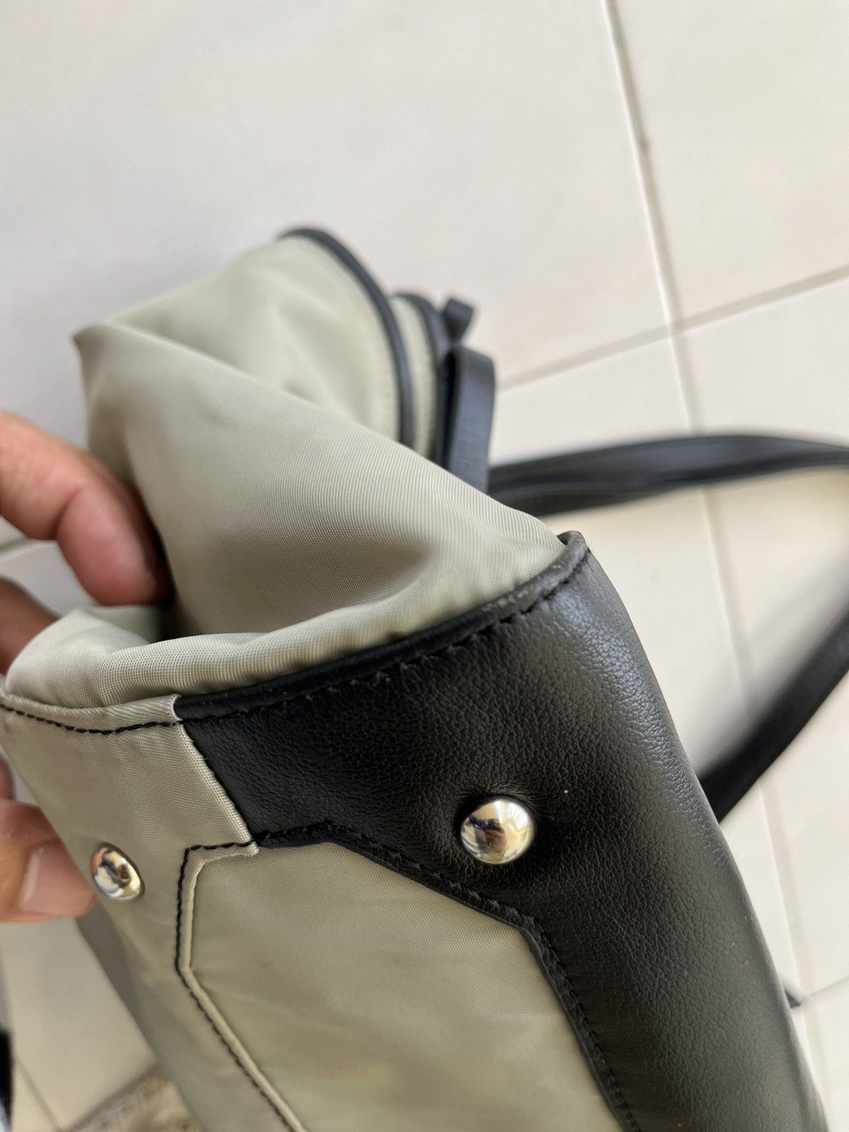 Yohji Yamamoto Y’SACCS by Yohji Yamamoto Nylon Leather Water Proof Size ONE SIZE - 19 Thumbnail