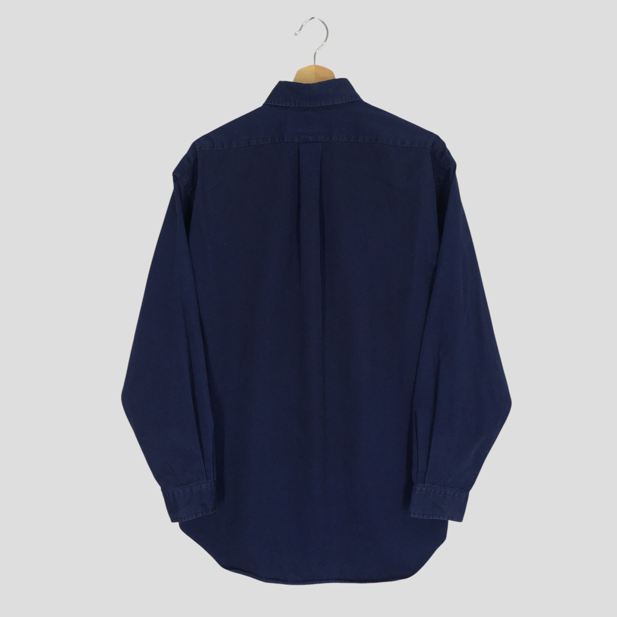 Ralph Lauren Polo Ralph Lauren Navy Blue Casual Shirt Size US XL / EU 56 / 4 - 2 Thumbnail