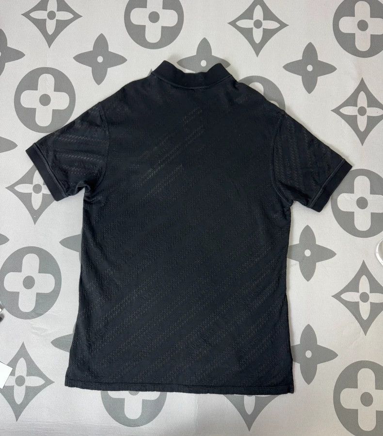 Givenchy Givenchy Cut-out striped polo shirt Size US M / EU 48-50 / 2 - 2 Thumbnail