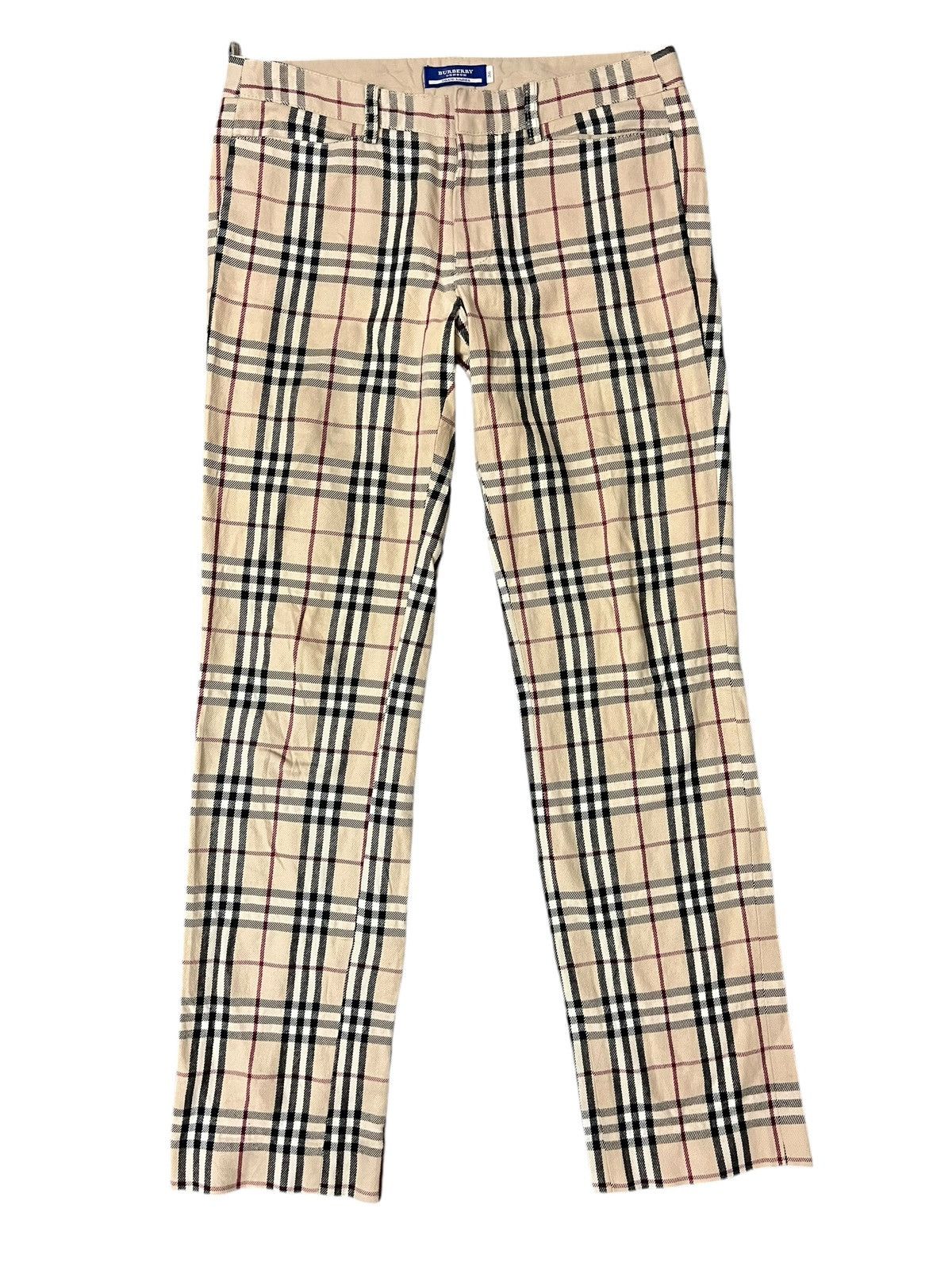 Burberry × Burberry Prorsum Iconic Burberry Novacheck Pants Size 26" / US 2 / IT 38 - 3 Thumbnail
