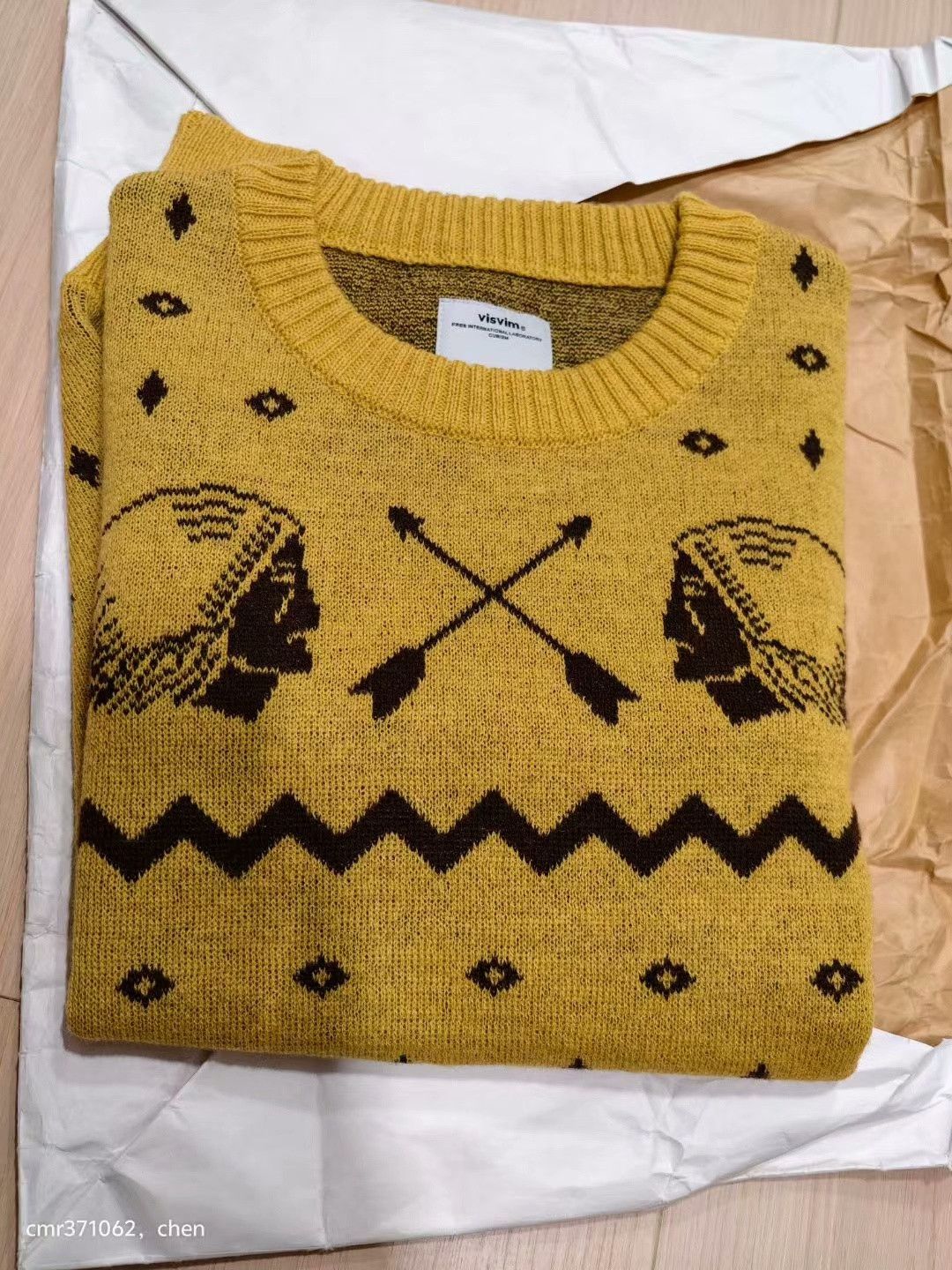 Visvim visvim 17AW Vntg Native Jacquard Knit Size US M / EU 48-50 / 2 - 7 Thumbnail