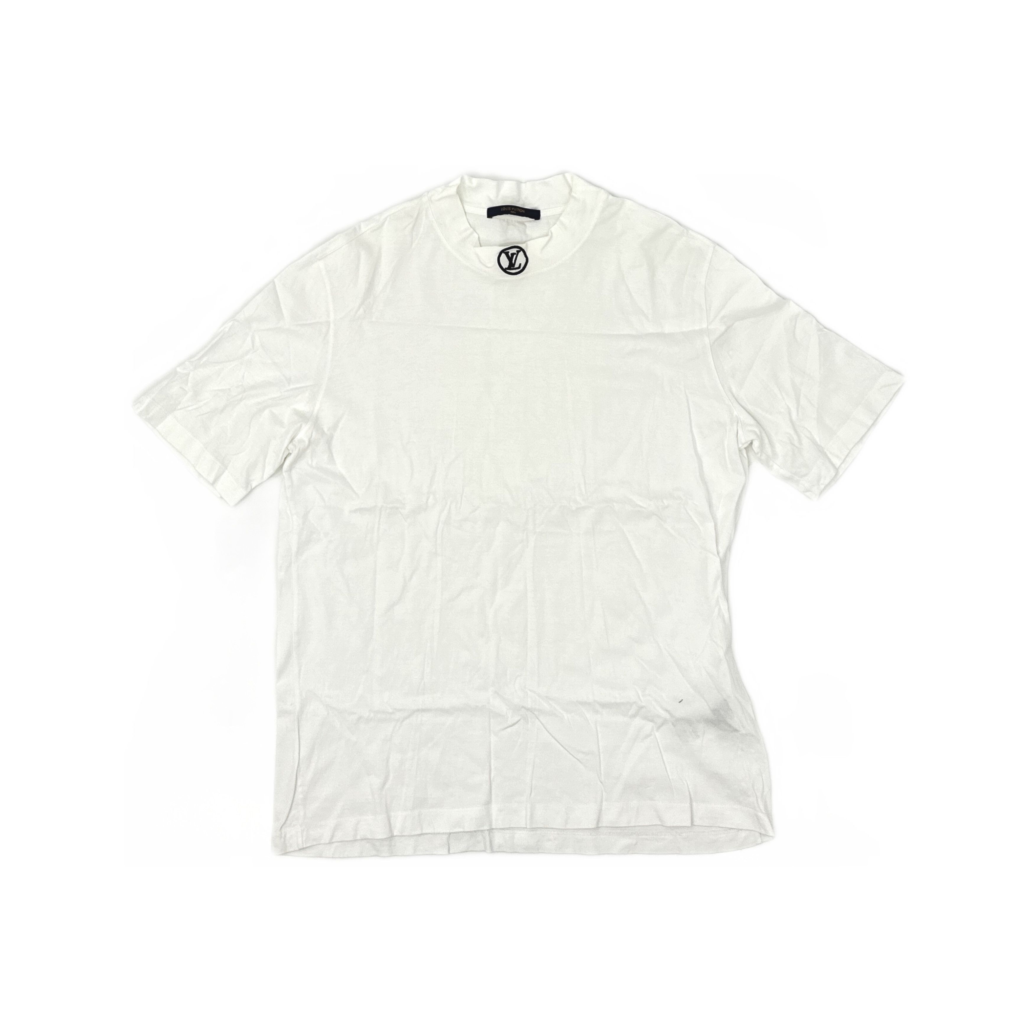 Louis Vuitton Louis Vuitton Embroidered Logo T-Shirt Size L Size US L / EU 52-54 / 3 - 1 Thumbnail