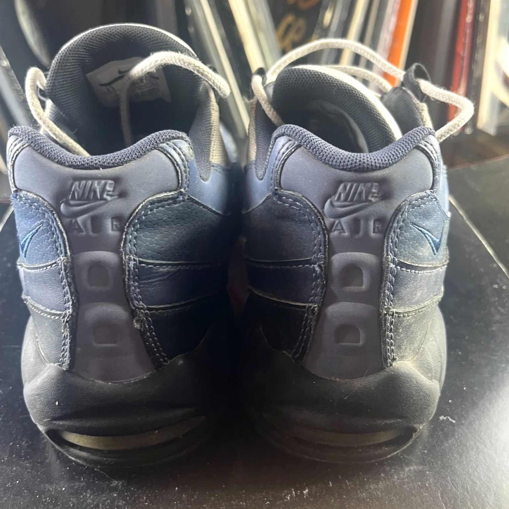 Nike Nike Air Max 95 2019 Black Dark Grey White Mens Size 9.5 Sneaker Casual Activewear Shoes 90s Pattern Camouflage Size US 10 / EU 43 - 4 Thumbnail