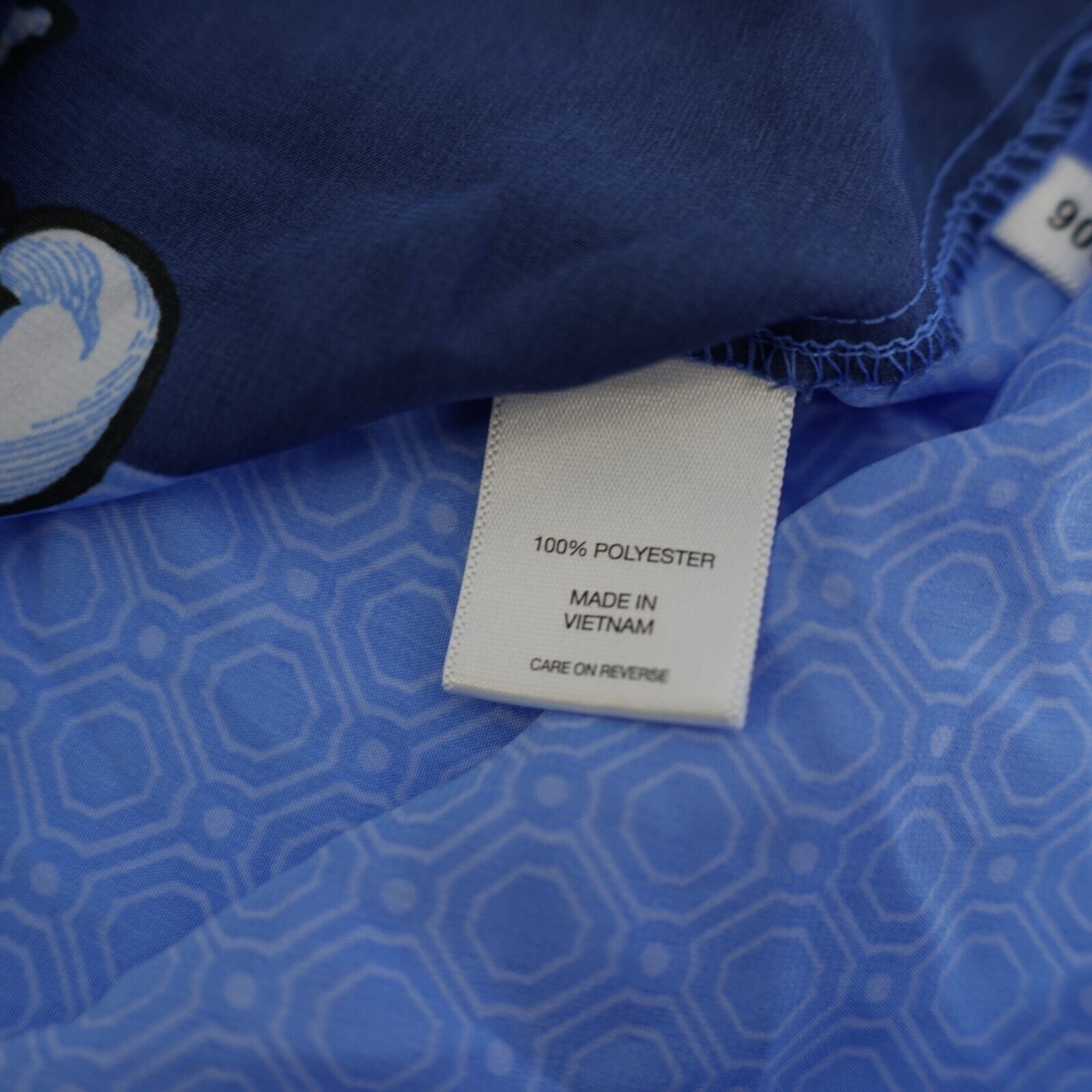 Designer New York & Company Blue Long Sleeve Lightweight Floral Blous Size XS / US 0-2 / IT 36-38 - 10 Thumbnail