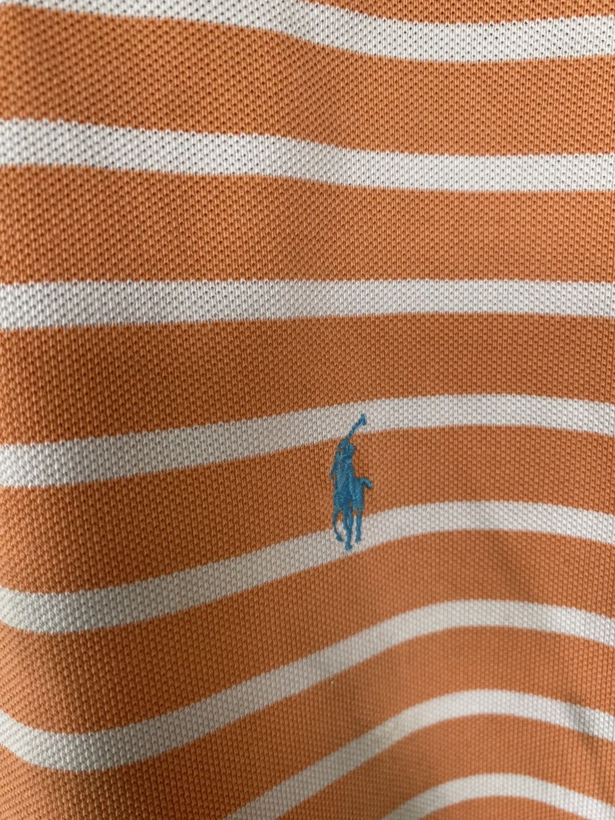 Polo Ralph Lauren Vintage Polo Ralph Lauren Stripes Polo Shirt Size US XL / EU 56 / 4 - 3 Thumbnail
