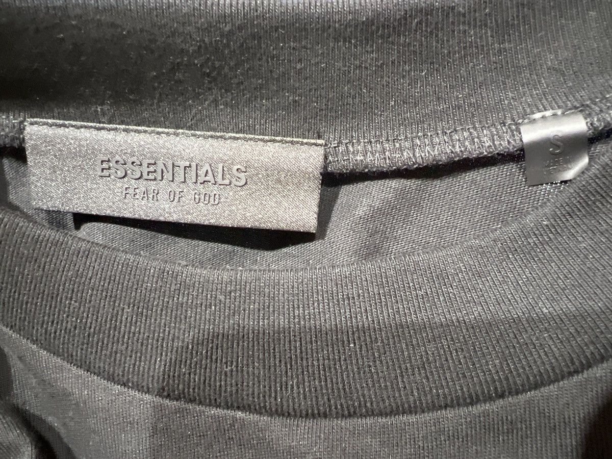 Essentials Essentials Black Short Sleeve T-Shirt S Size US XXS / EU 40 - 3 Thumbnail