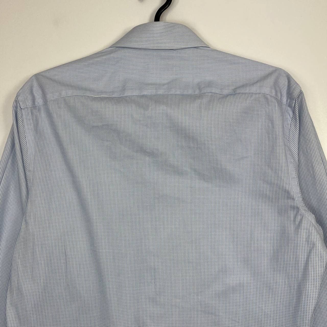 Boggi Boggi Milano Custom Fit Shirt Blue Mens Size M Size US M / EU 48-50 / 2 - 6 Thumbnail